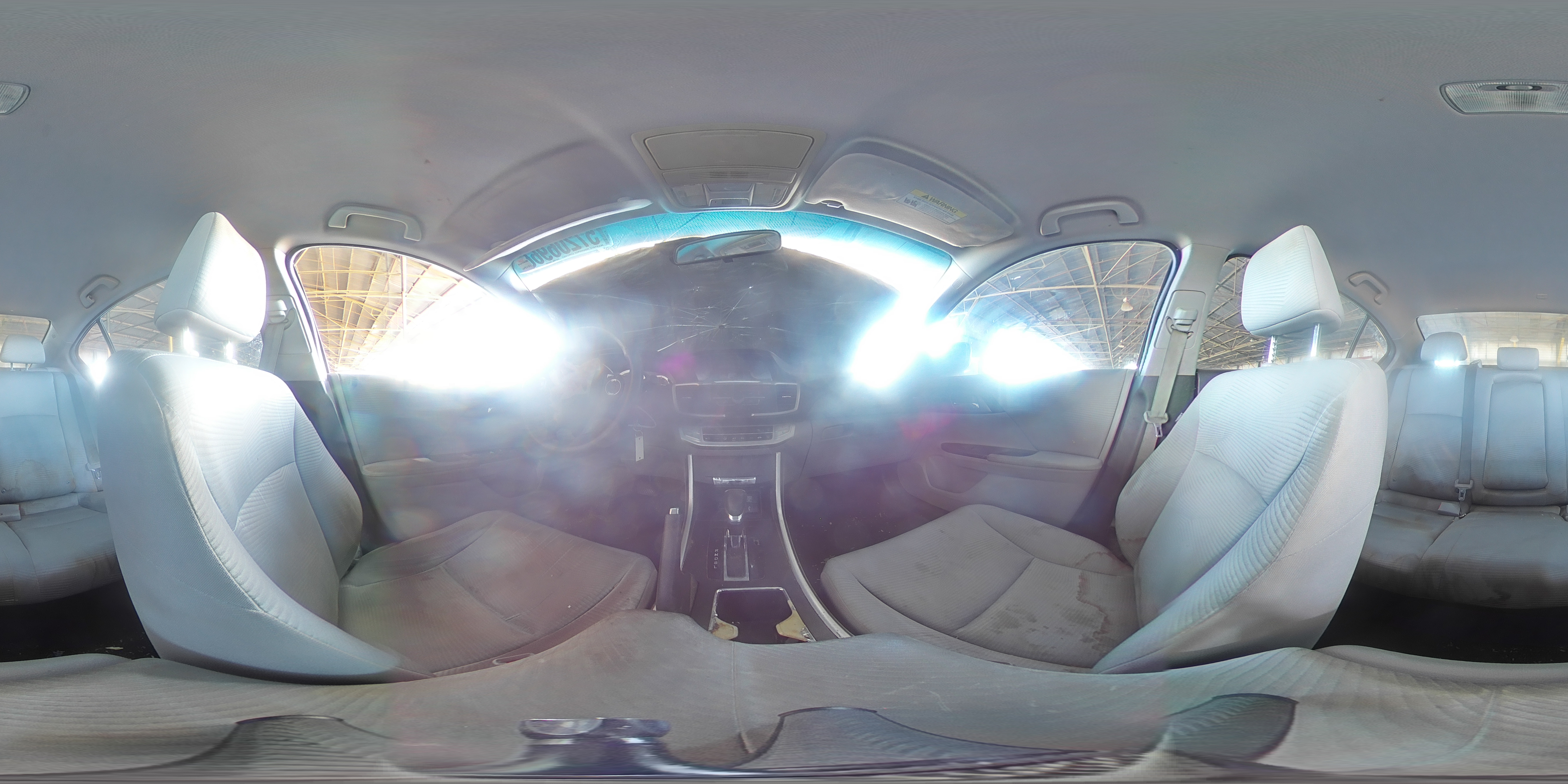 2014 Honda Accord Lx Gray vin: 1HGCR2F32EA044665