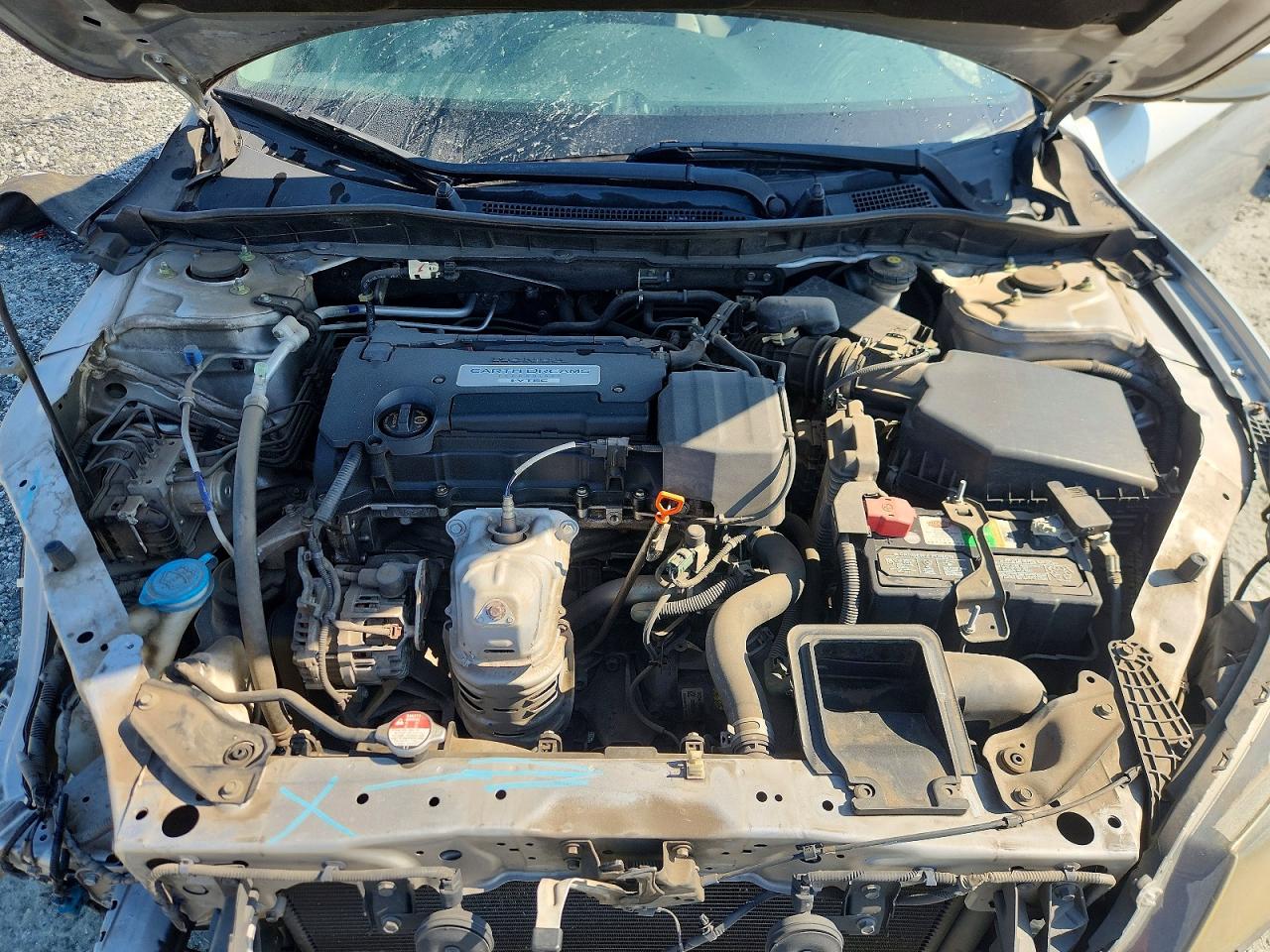 2014 Honda Accord Lx Silver vin: 1HGCR2F32EA064284