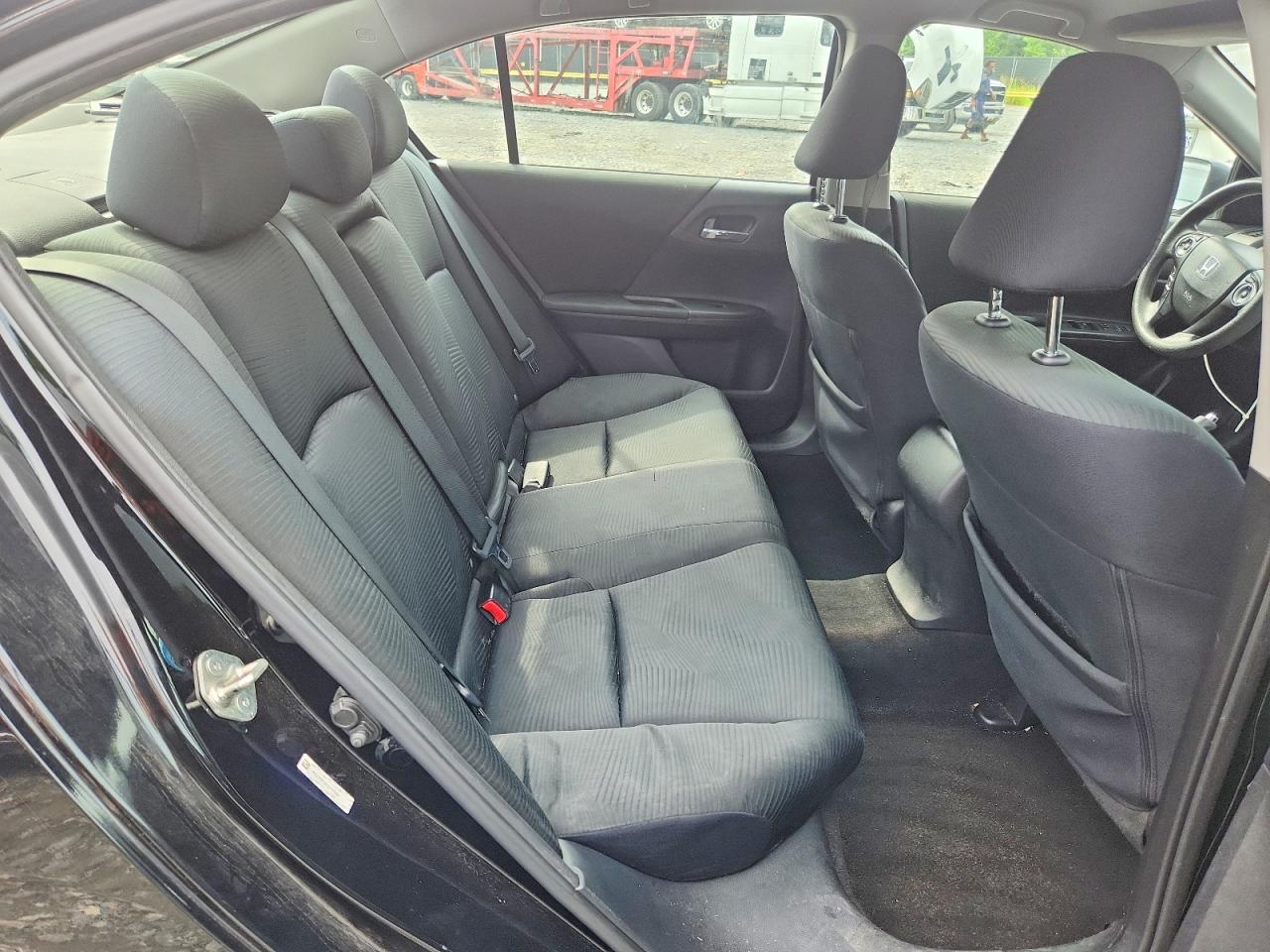 2014 Honda Accord Lx Black vin: 1HGCR2F32EA073387