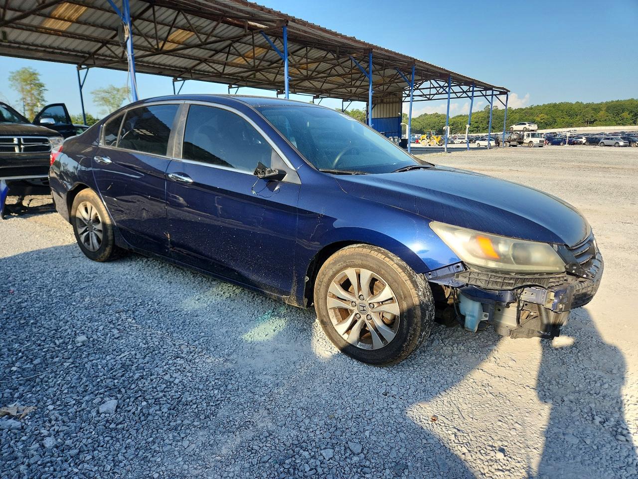 2014 Honda Accord Lx Синий vin: 1HGCR2F32EA083045
