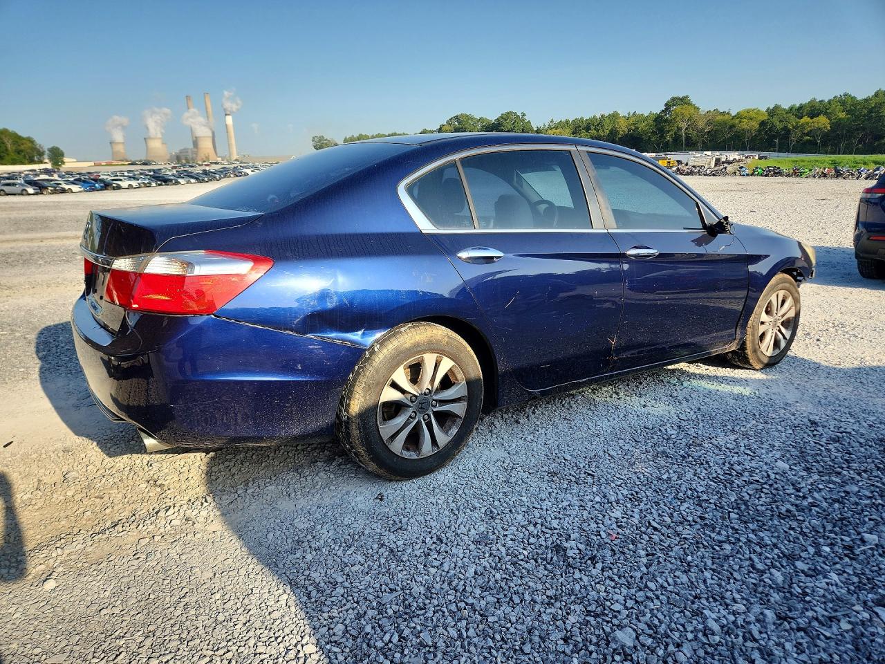 2014 Honda Accord Lx Синий vin: 1HGCR2F32EA083045