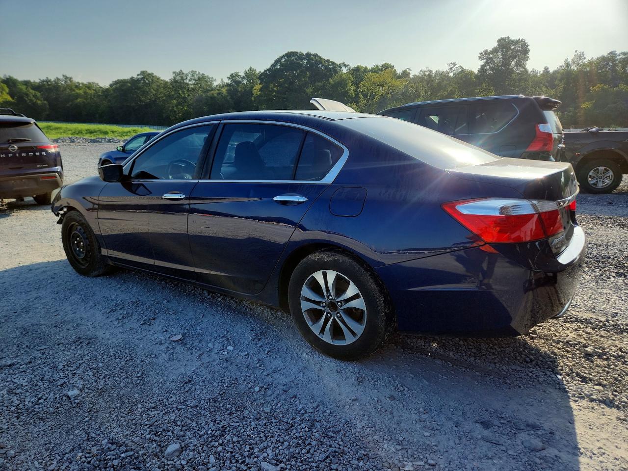 2014 Honda Accord Lx Синий vin: 1HGCR2F32EA083045