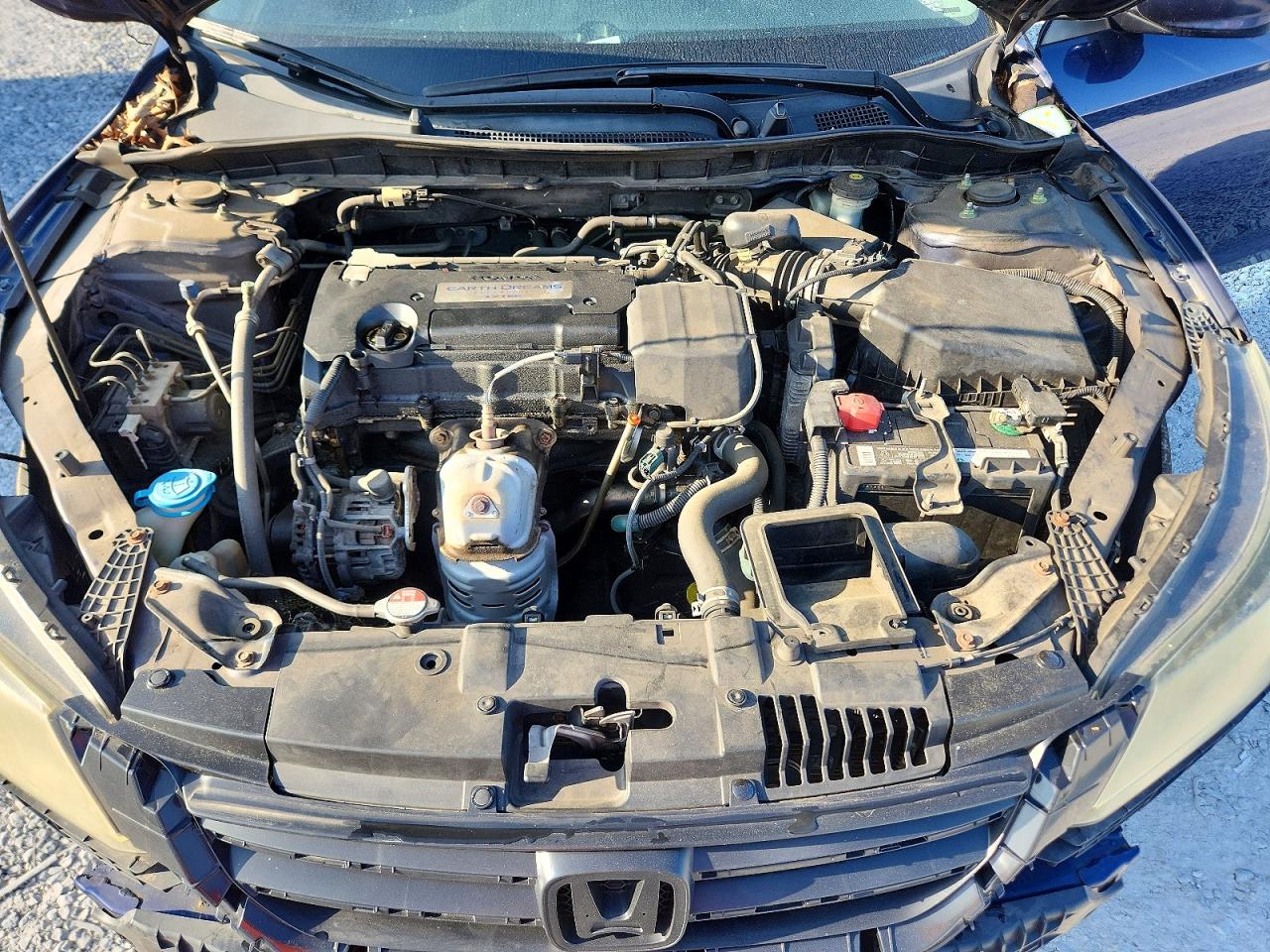 2014 Honda Accord Lx Синий vin: 1HGCR2F32EA083045