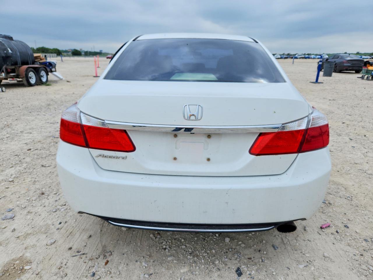 2014 Honda Accord Lx White vin: 1HGCR2F32EA086169
