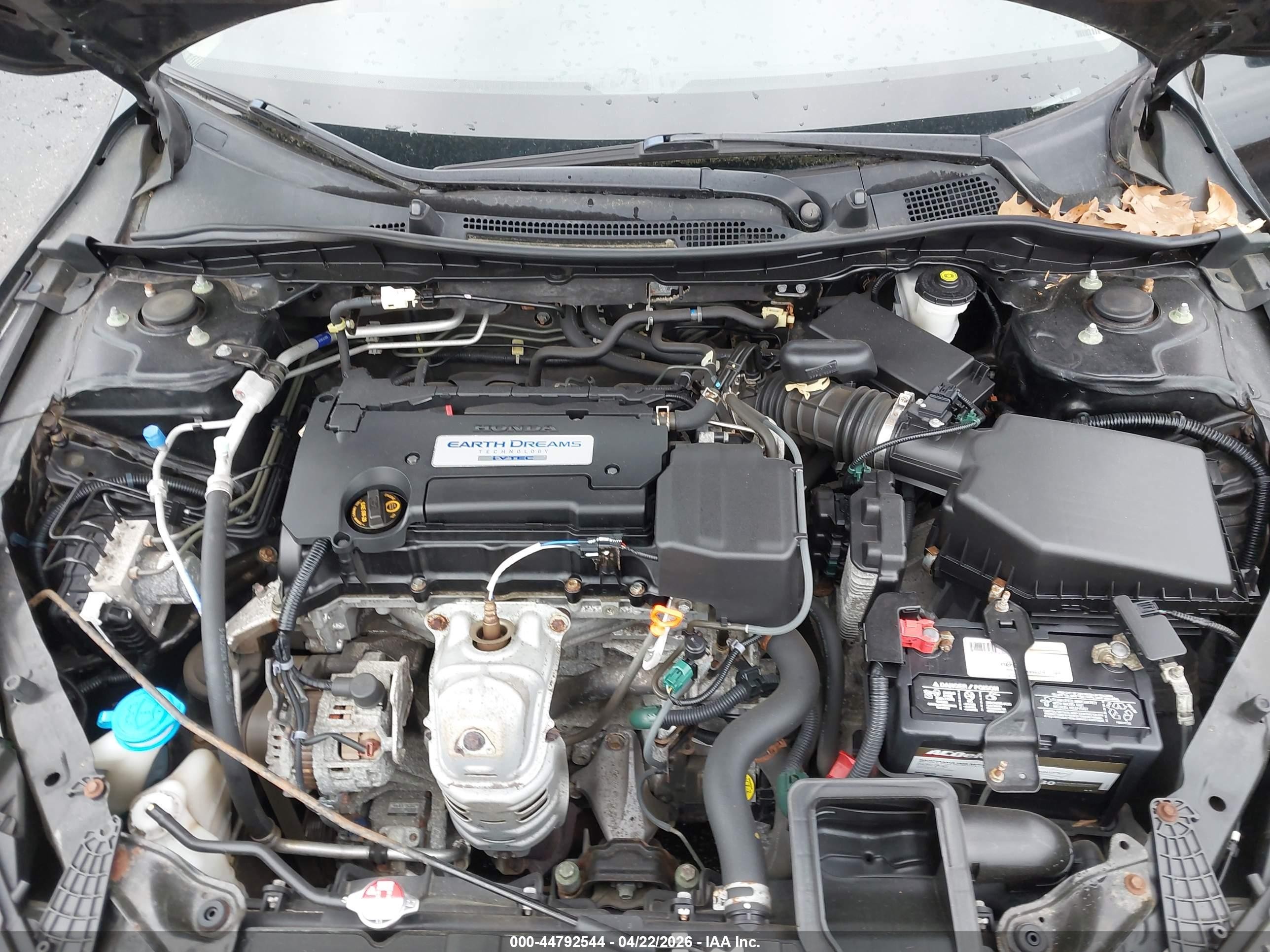 2014 Honda Accord Lx Черный vin: 1HGCR2F32EA089119