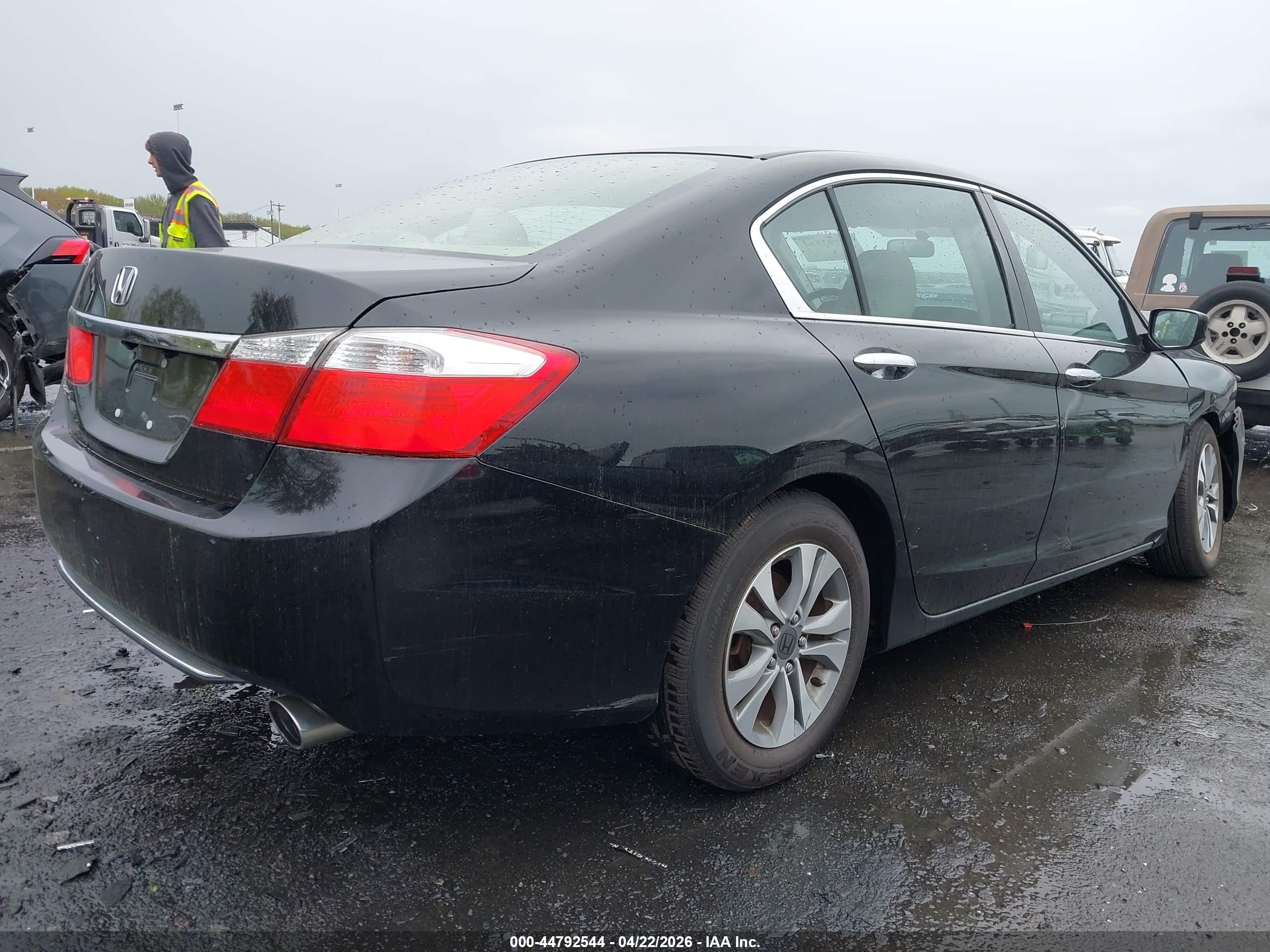 2014 Honda Accord Lx Черный vin: 1HGCR2F32EA089119