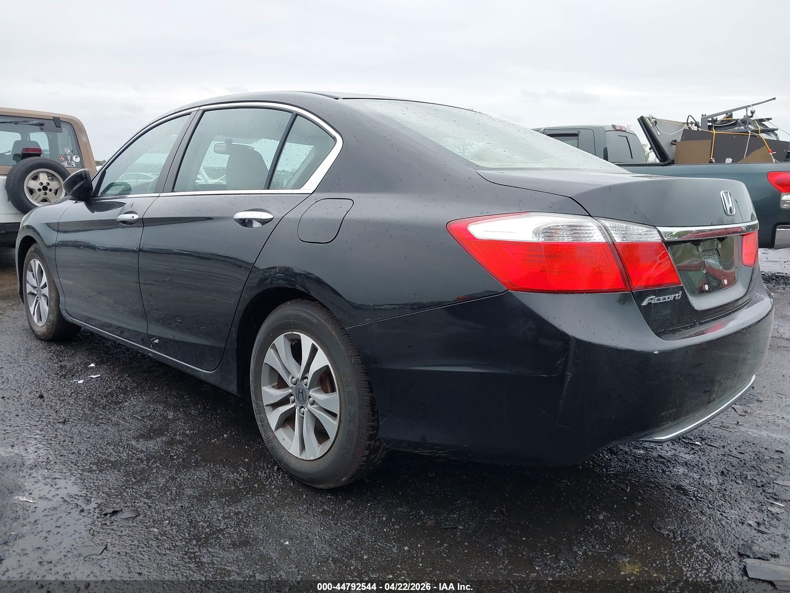 2014 Honda Accord Lx Черный vin: 1HGCR2F32EA089119