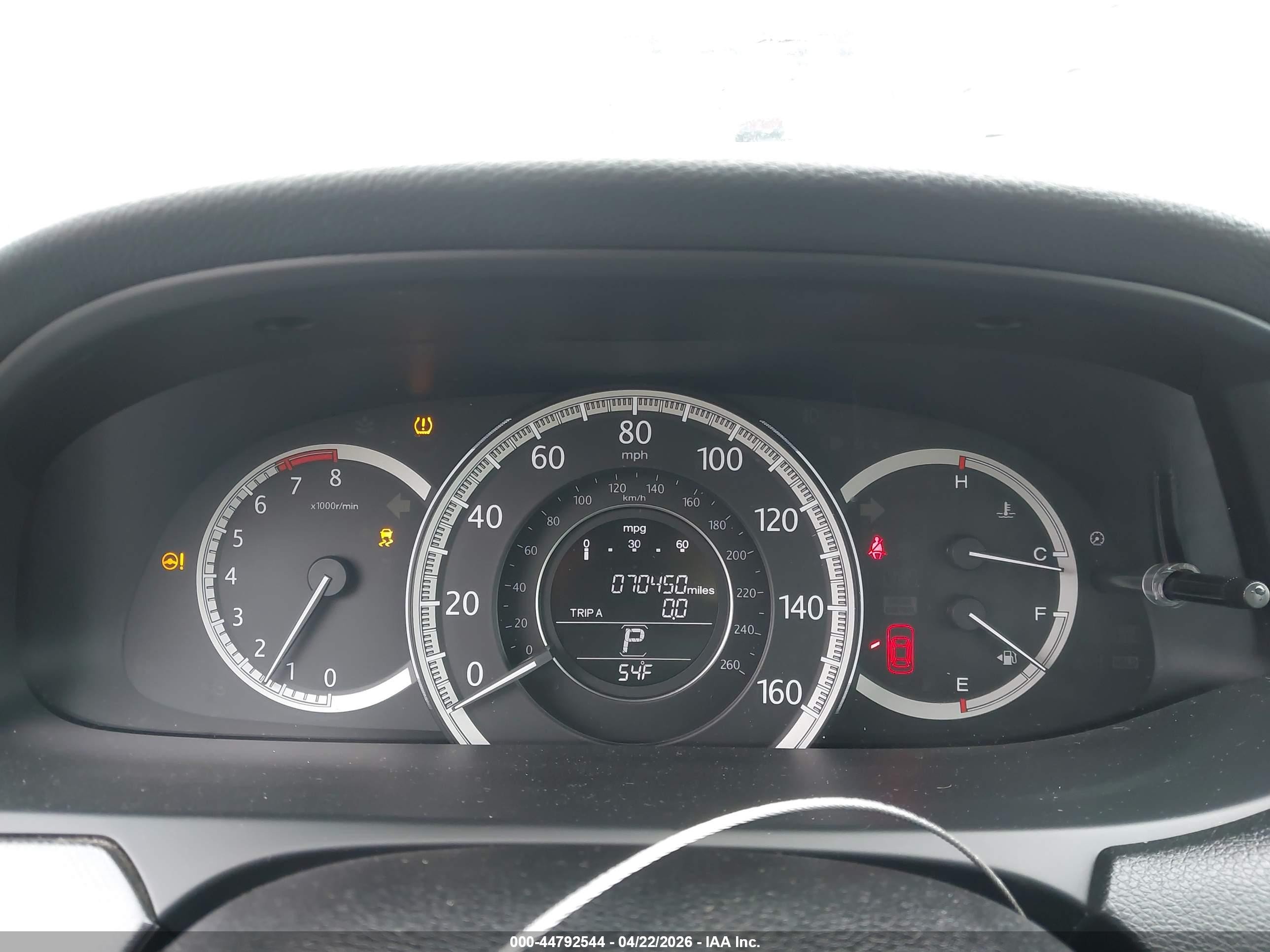 2014 Honda Accord Lx Черный vin: 1HGCR2F32EA089119