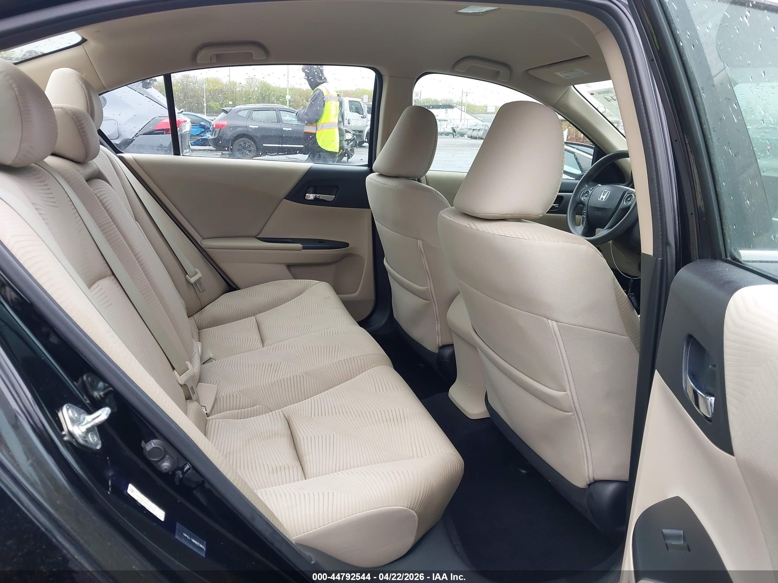 2014 Honda Accord Lx Черный vin: 1HGCR2F32EA089119