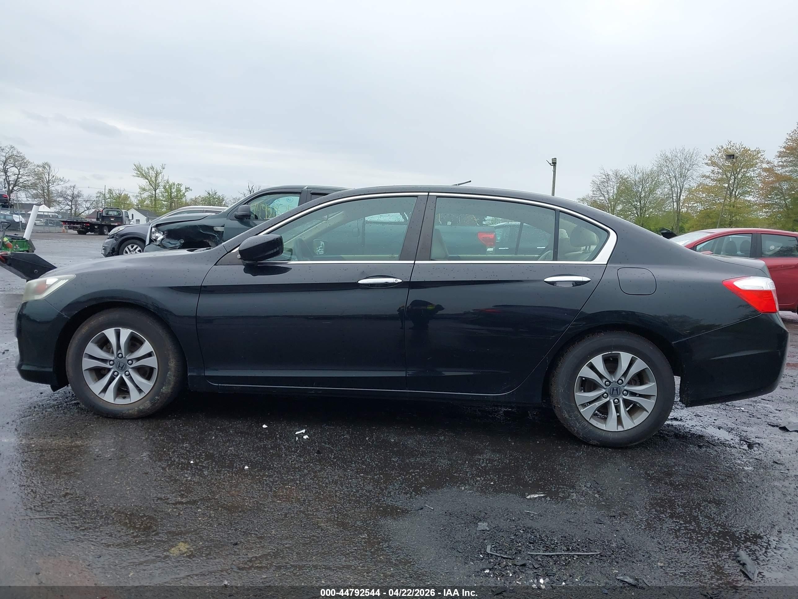 2014 Honda Accord Lx Черный vin: 1HGCR2F32EA089119