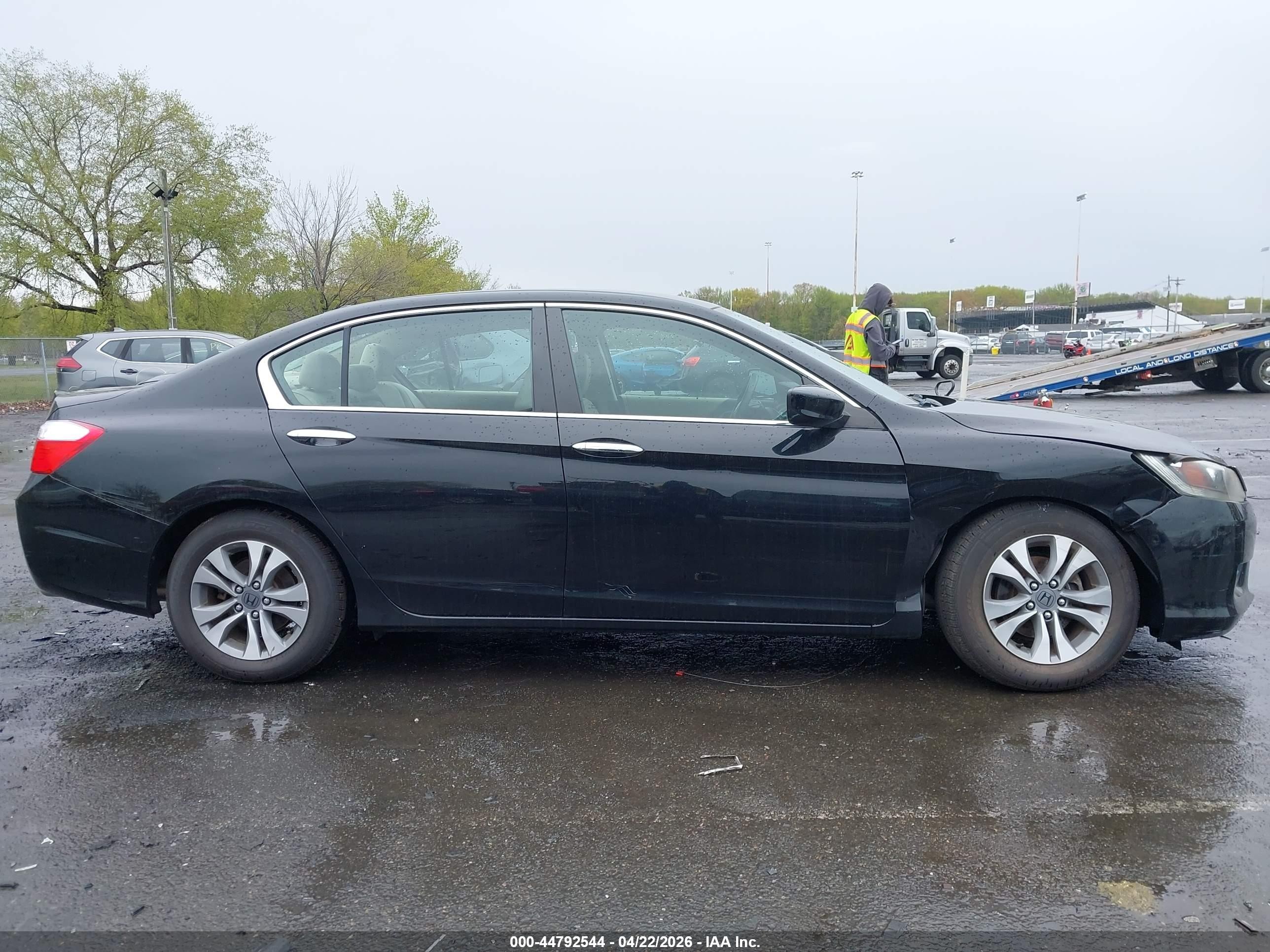 2014 Honda Accord Lx Черный vin: 1HGCR2F32EA089119