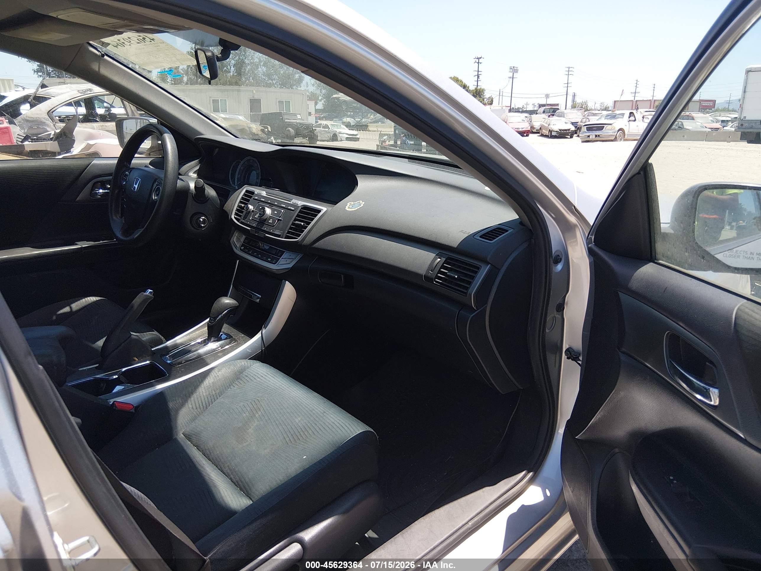 2014 Honda Accord Lx Silver vin: 1HGCR2F32EA112348