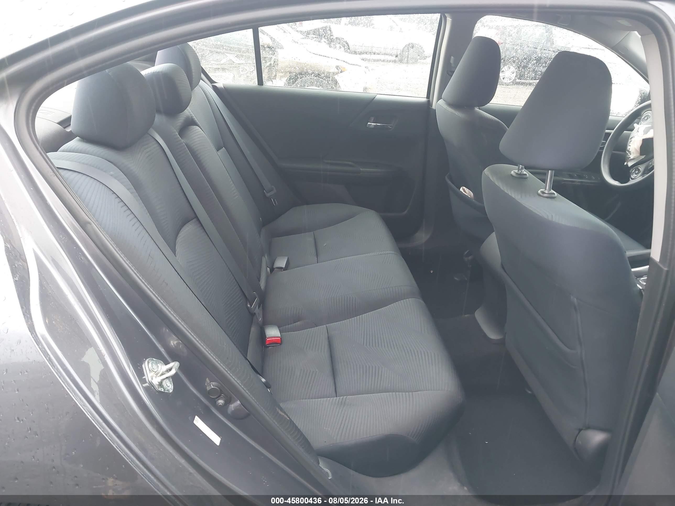 2014 Honda Accord Lx Gray vin: 1HGCR2F32EA225443