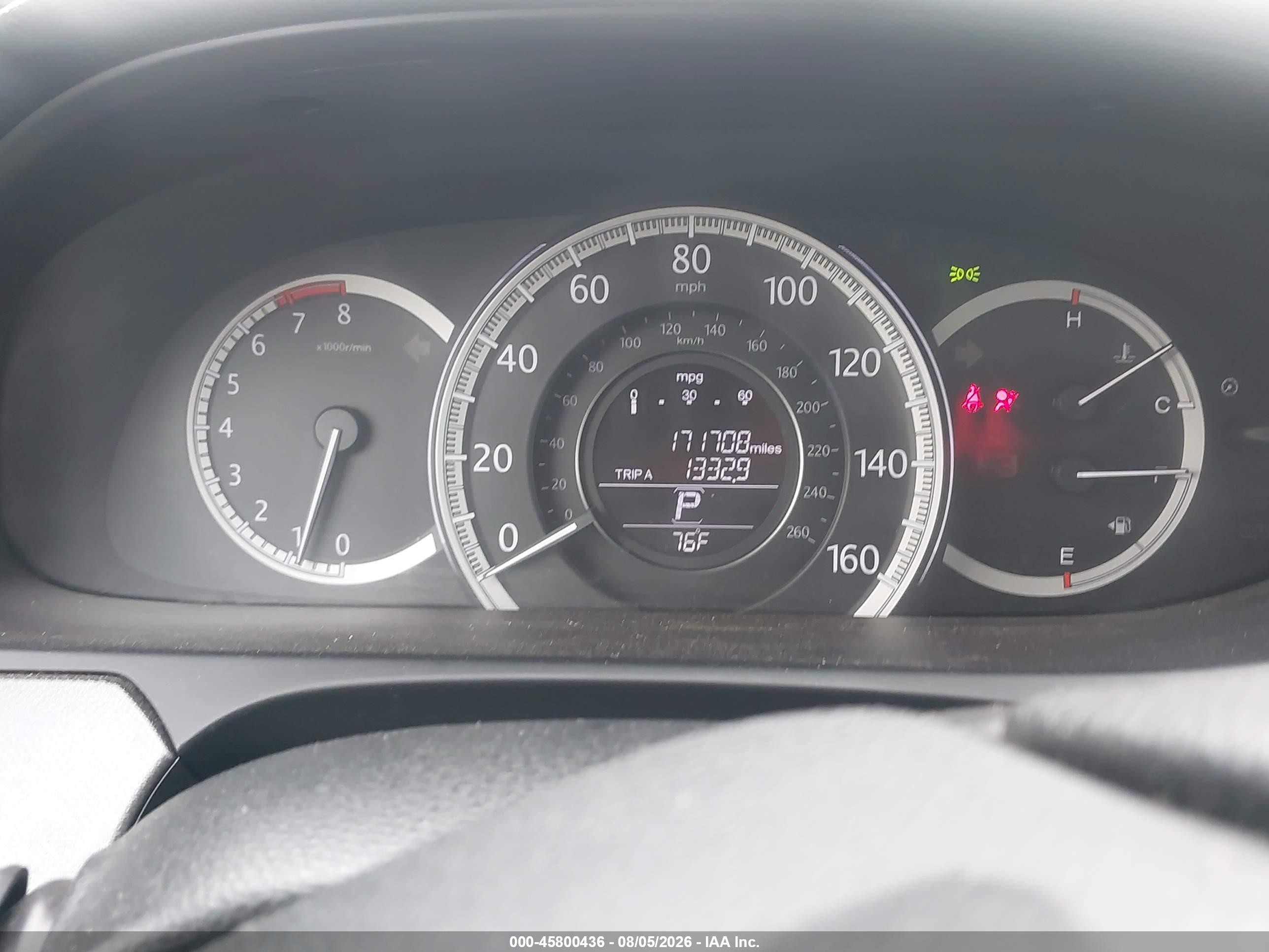 2014 Honda Accord Lx Gray vin: 1HGCR2F32EA225443