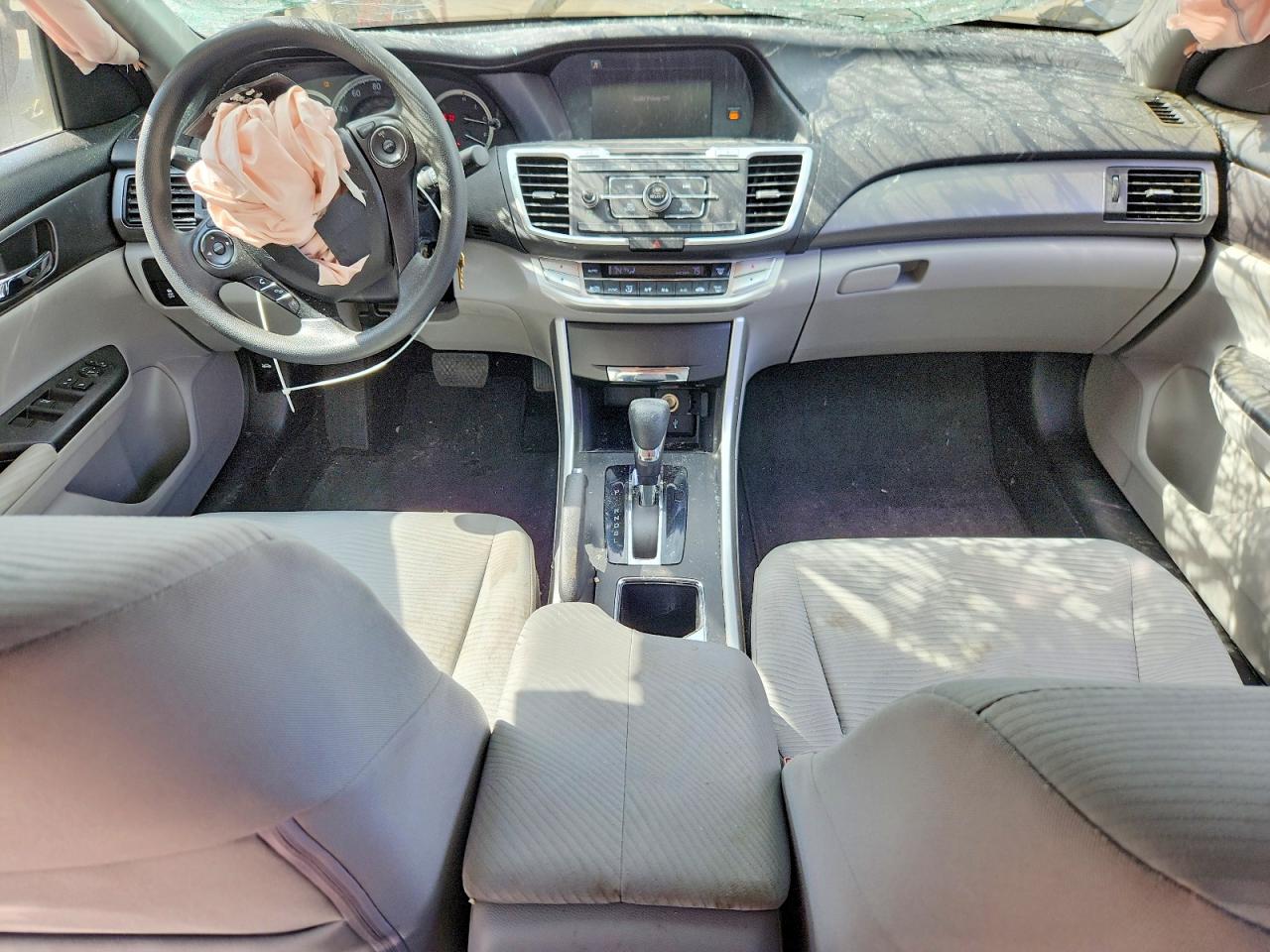2014 Honda Accord Lx Gray vin: 1HGCR2F32EA248785