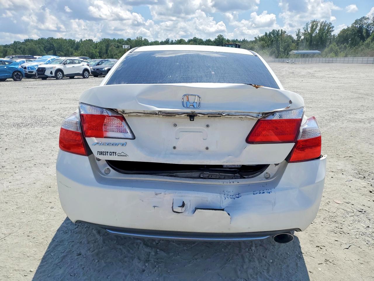 2014 Honda Accord Lx Белый vin: 1HGCR2F32EA258636