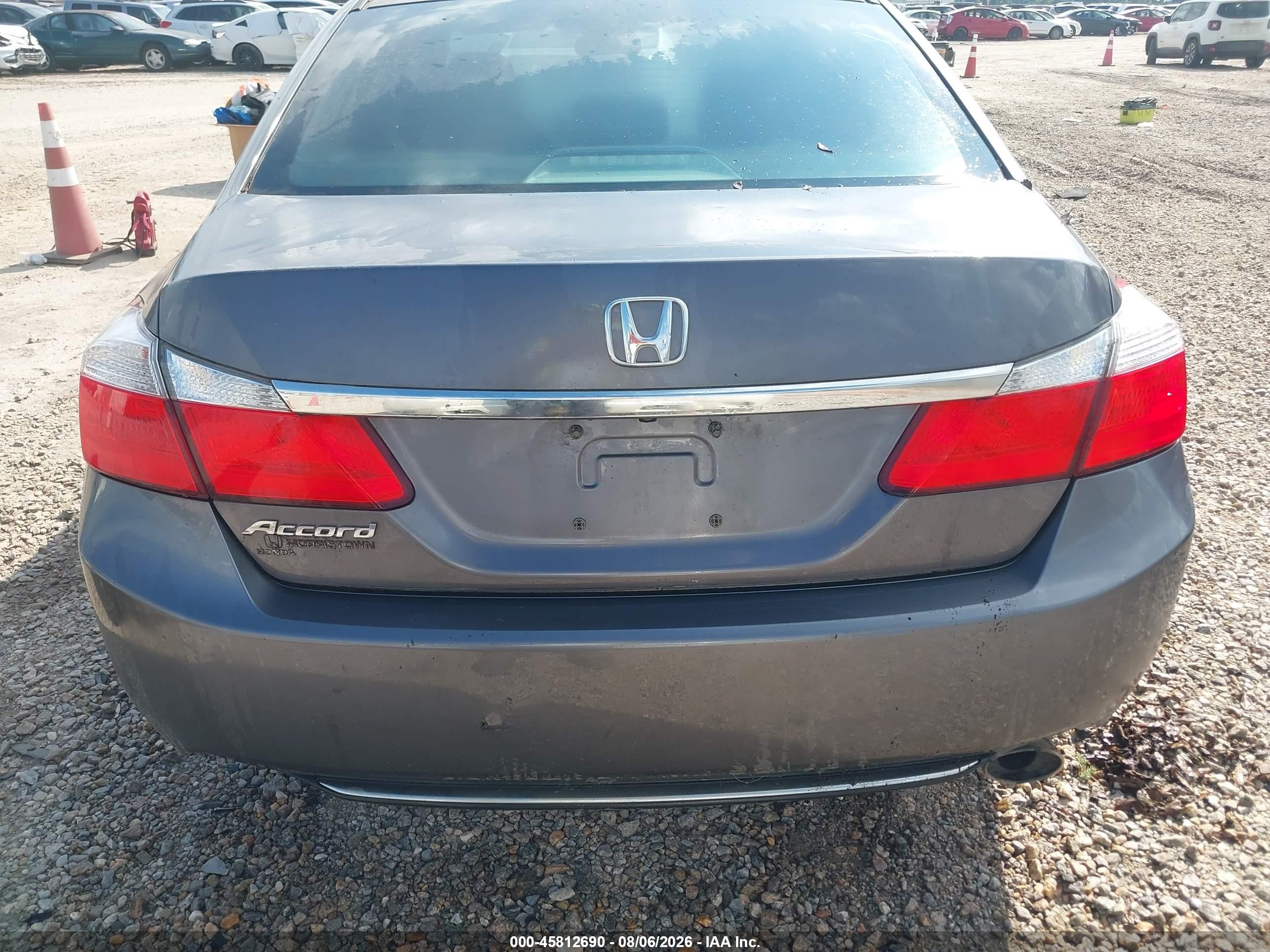 2014 Honda Accord Lx Gray vin: 1HGCR2F32EA265649