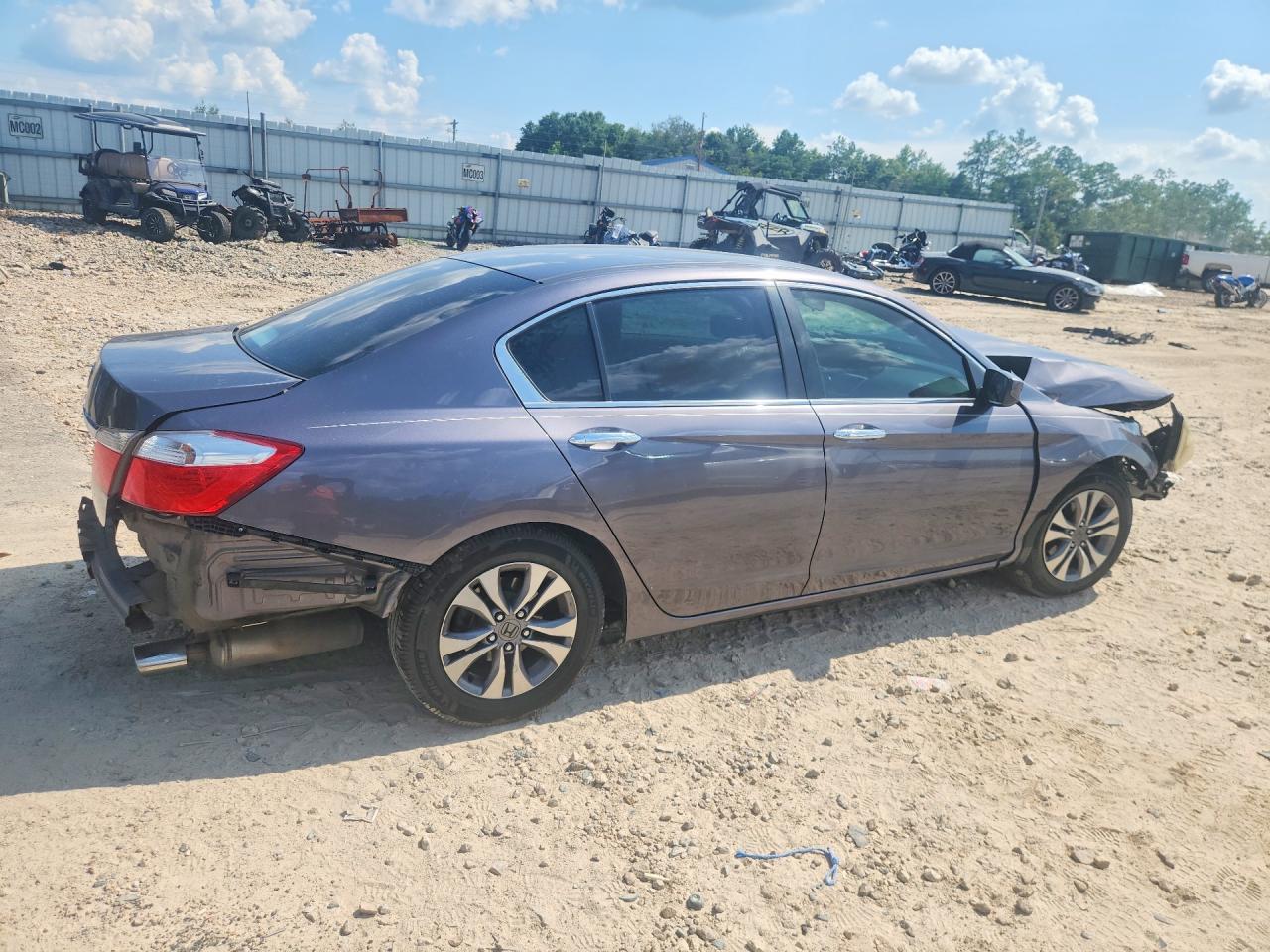 2014 Honda Accord Lx Серый vin: 1HGCR2F32EA277557