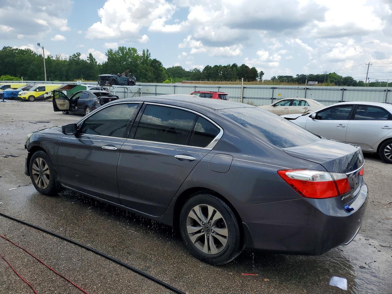 2014 Honda Accord Lx Gray vin: 1HGCR2F32EA286369