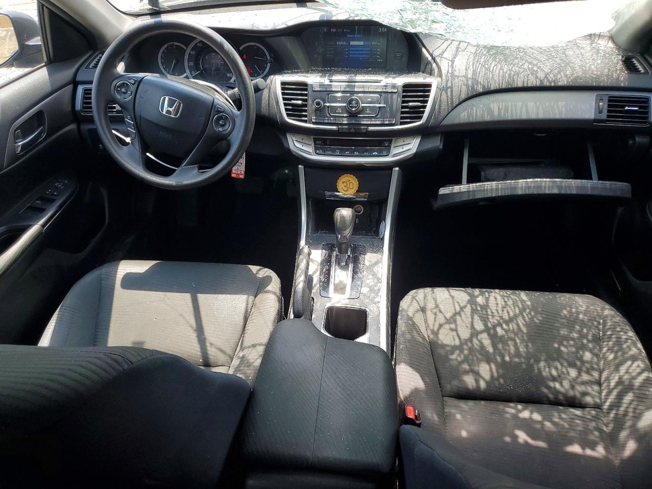 2015 Honda Accord Lx Gray vin: 1HGCR2F32FA050970