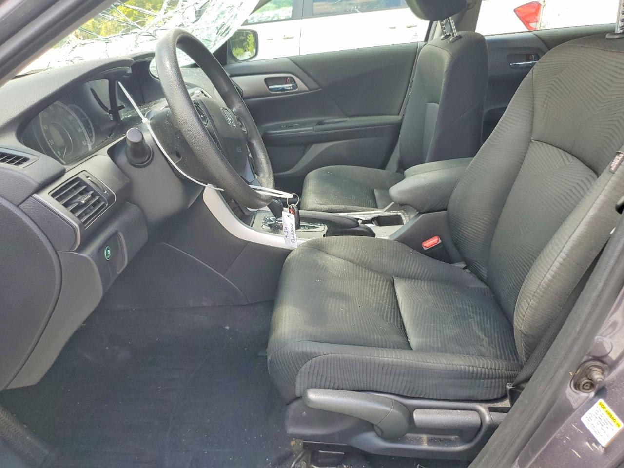 2015 Honda Accord Lx Gray vin: 1HGCR2F32FA050970
