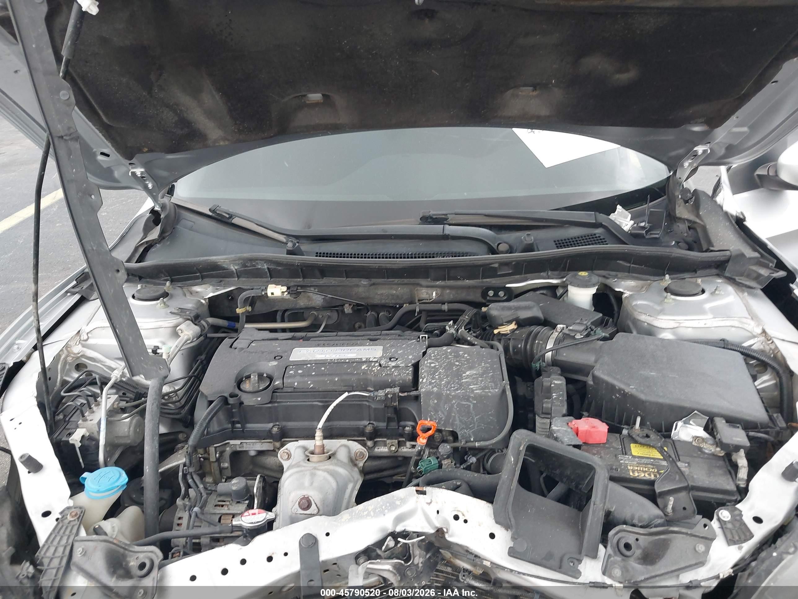 2015 Honda Accord Lx Серый vin: 1HGCR2F32FA053562