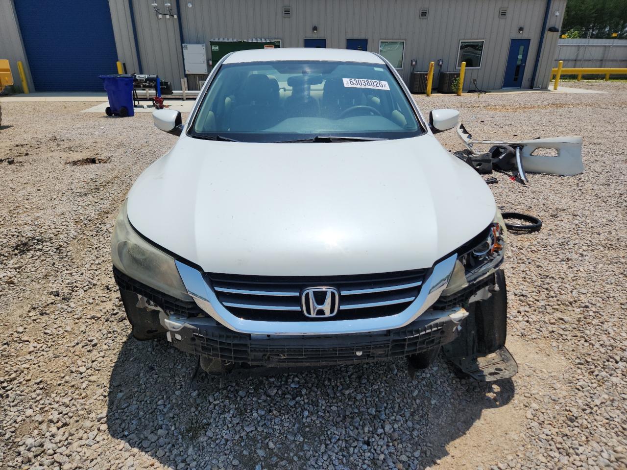 2015 Honda Accord Lx White vin: 1HGCR2F32FA060236