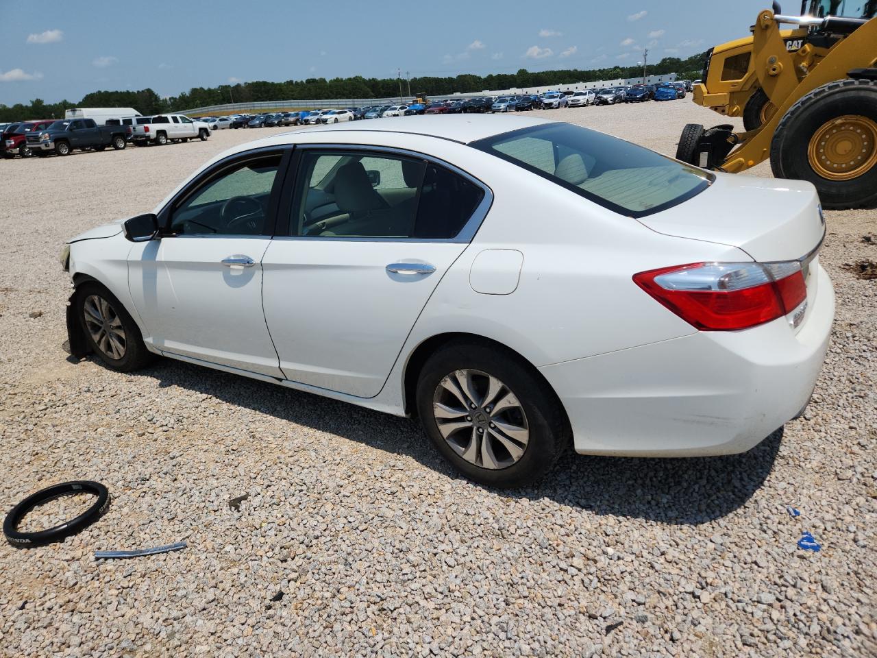 2015 Honda Accord Lx White vin: 1HGCR2F32FA060236