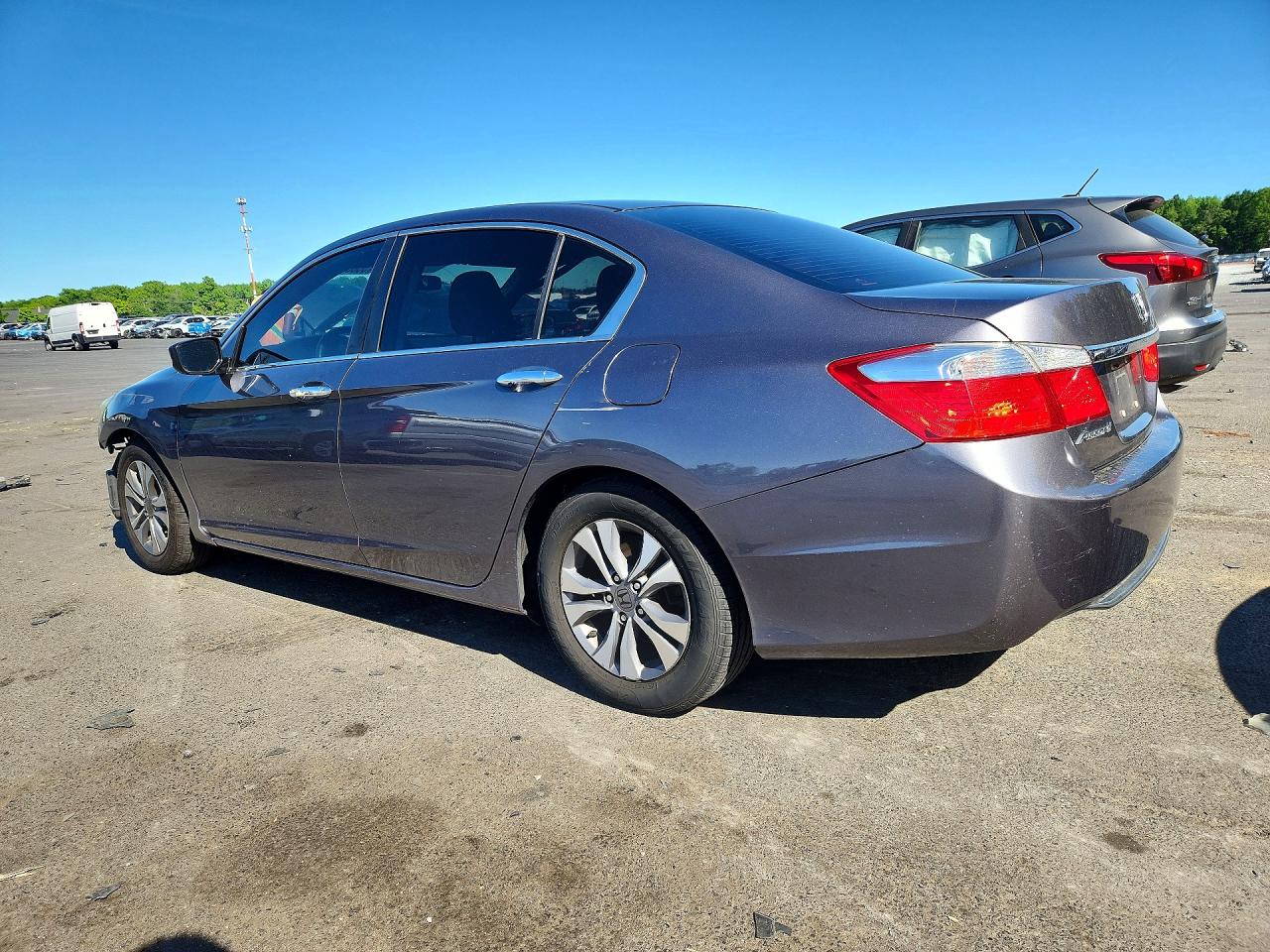 2015 Honda Accord Lx Gray vin: 1HGCR2F32FA084634