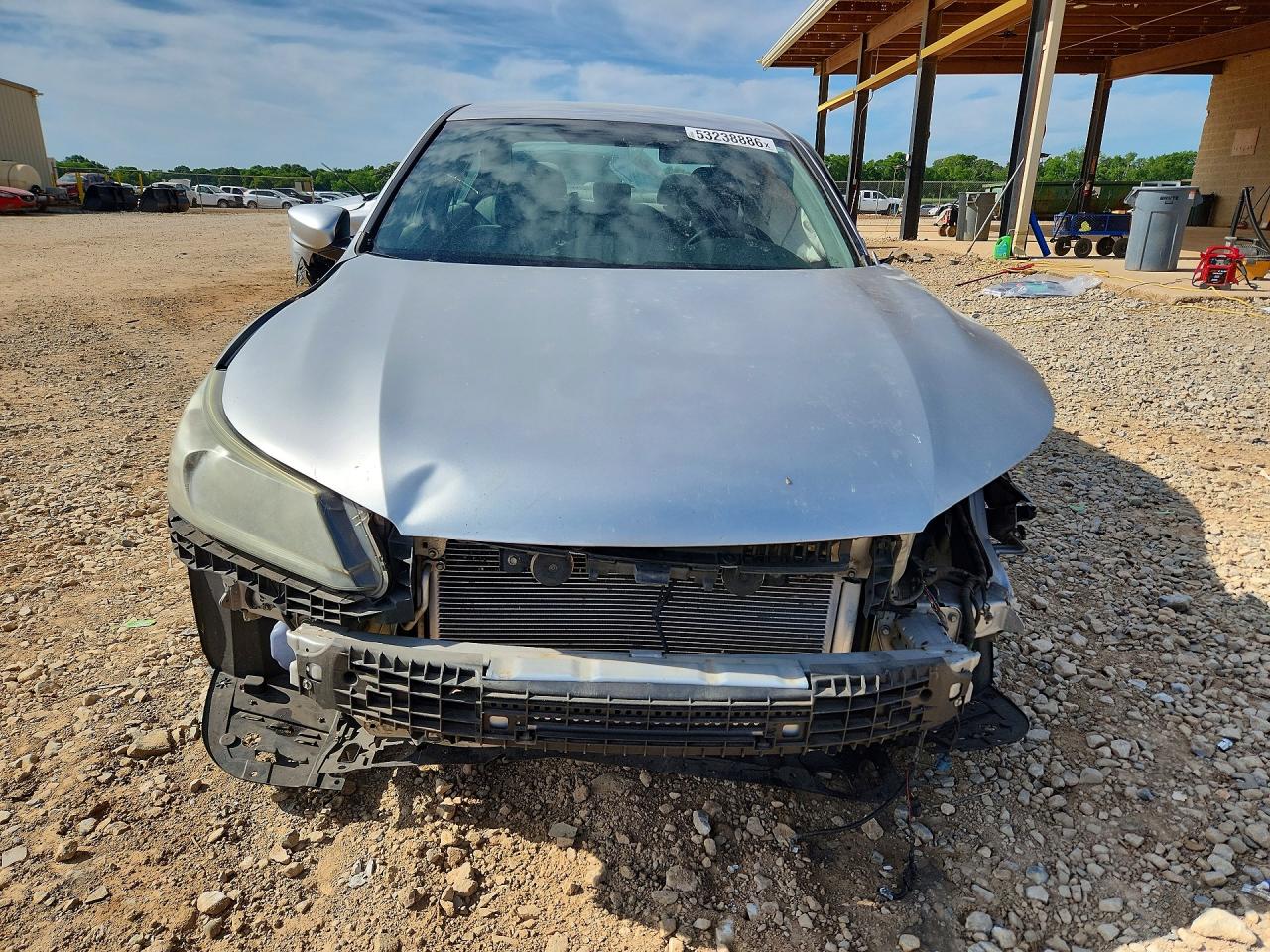 2015 Honda Accord Lx Silver vin: 1HGCR2F32FA085475