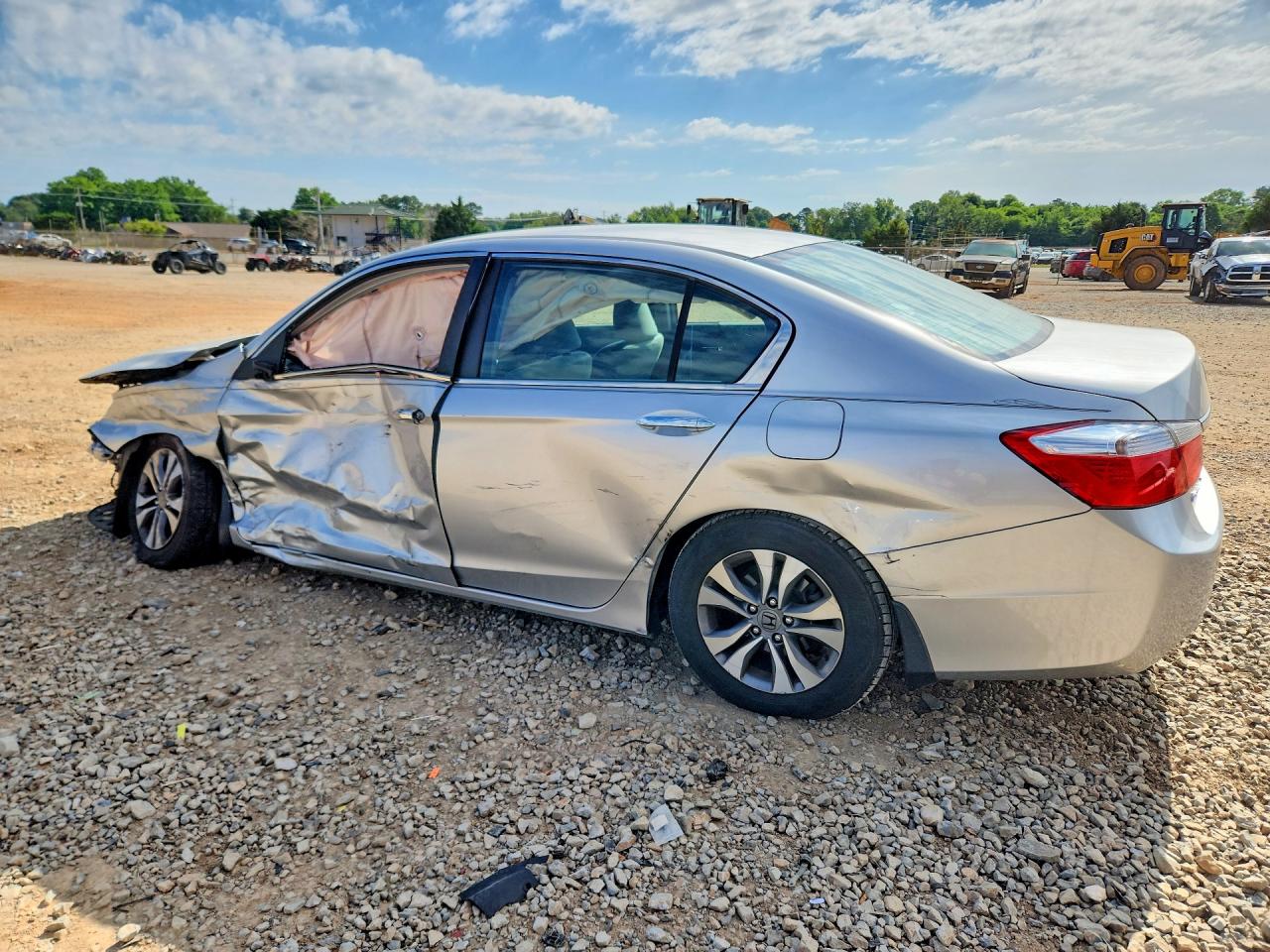 2015 Honda Accord Lx Silver vin: 1HGCR2F32FA085475