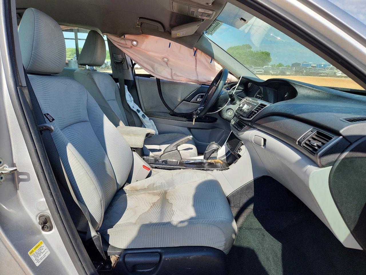 2015 Honda Accord Lx Silver vin: 1HGCR2F32FA085475