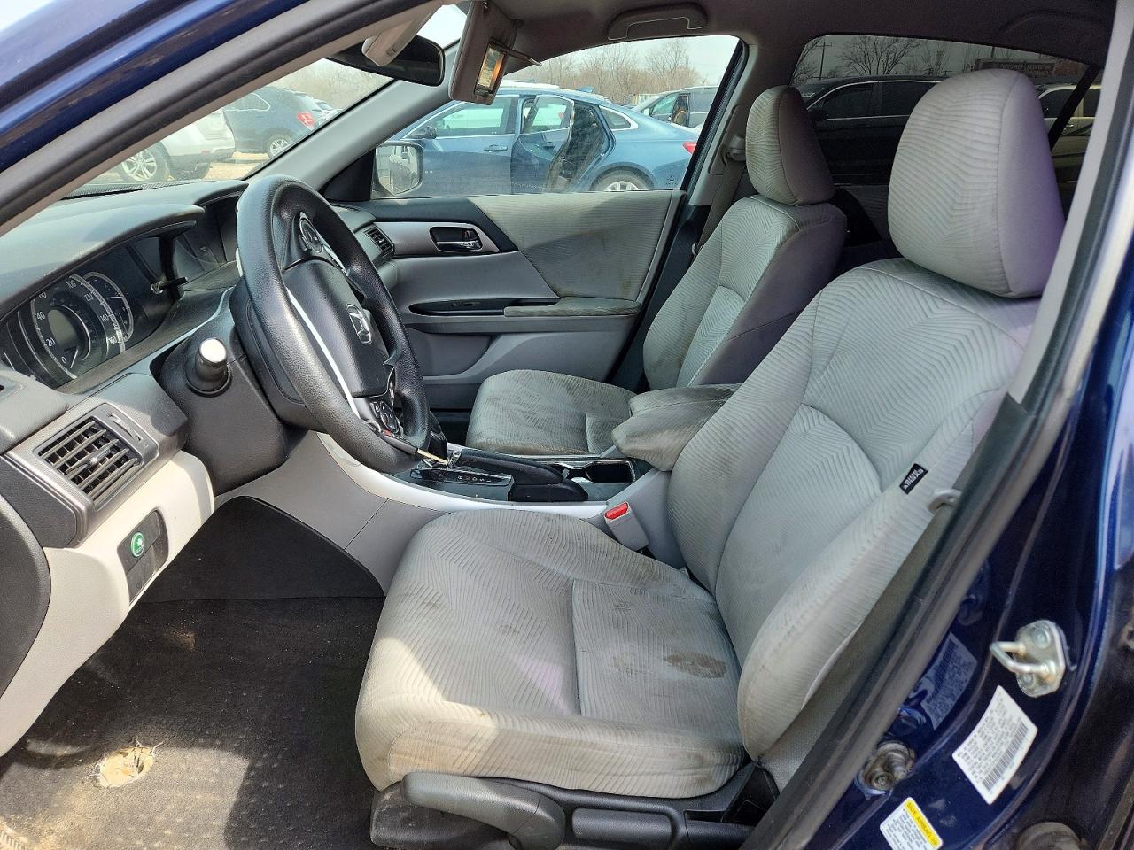 2015 Honda Accord Lx Blue vin: 1HGCR2F32FA090904