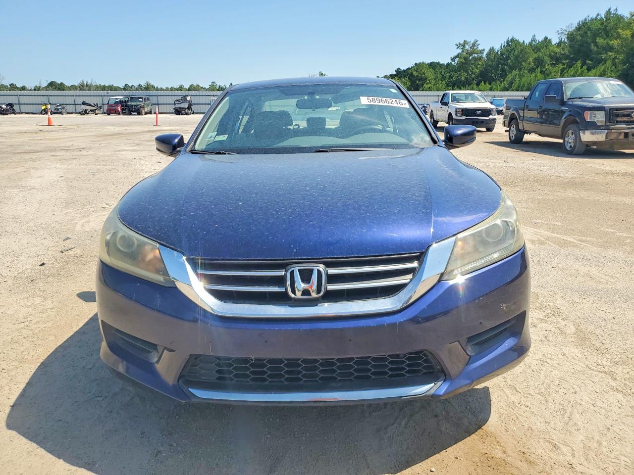 2015 Honda Accord Lx Синий vin: 1HGCR2F32FA090921