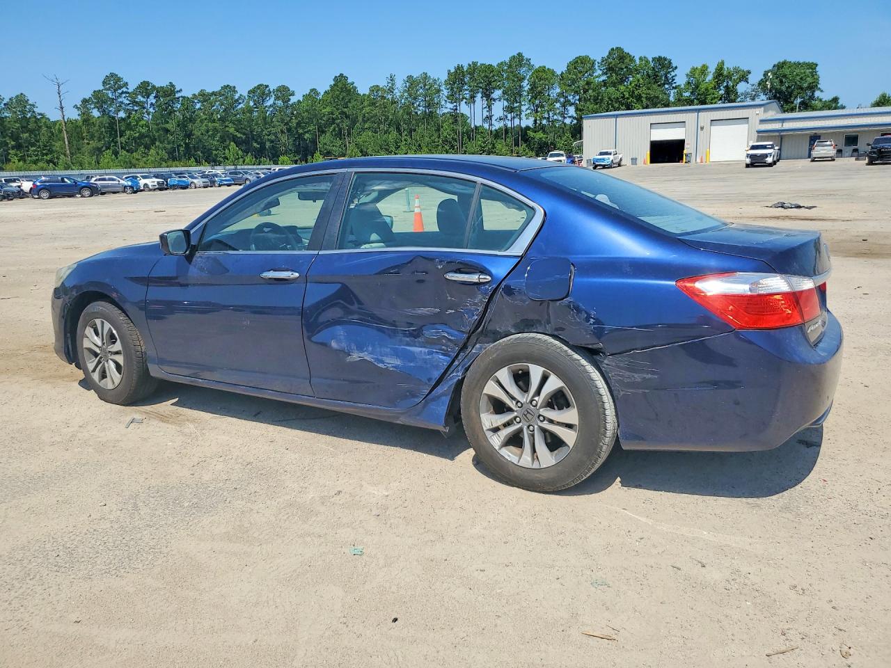 2015 Honda Accord Lx Синий vin: 1HGCR2F32FA090921