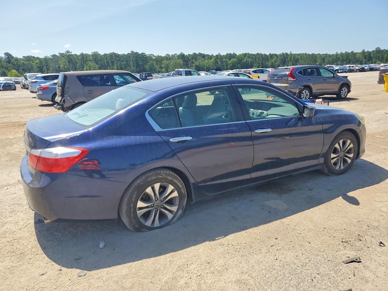 2015 Honda Accord Lx Синий vin: 1HGCR2F32FA090921