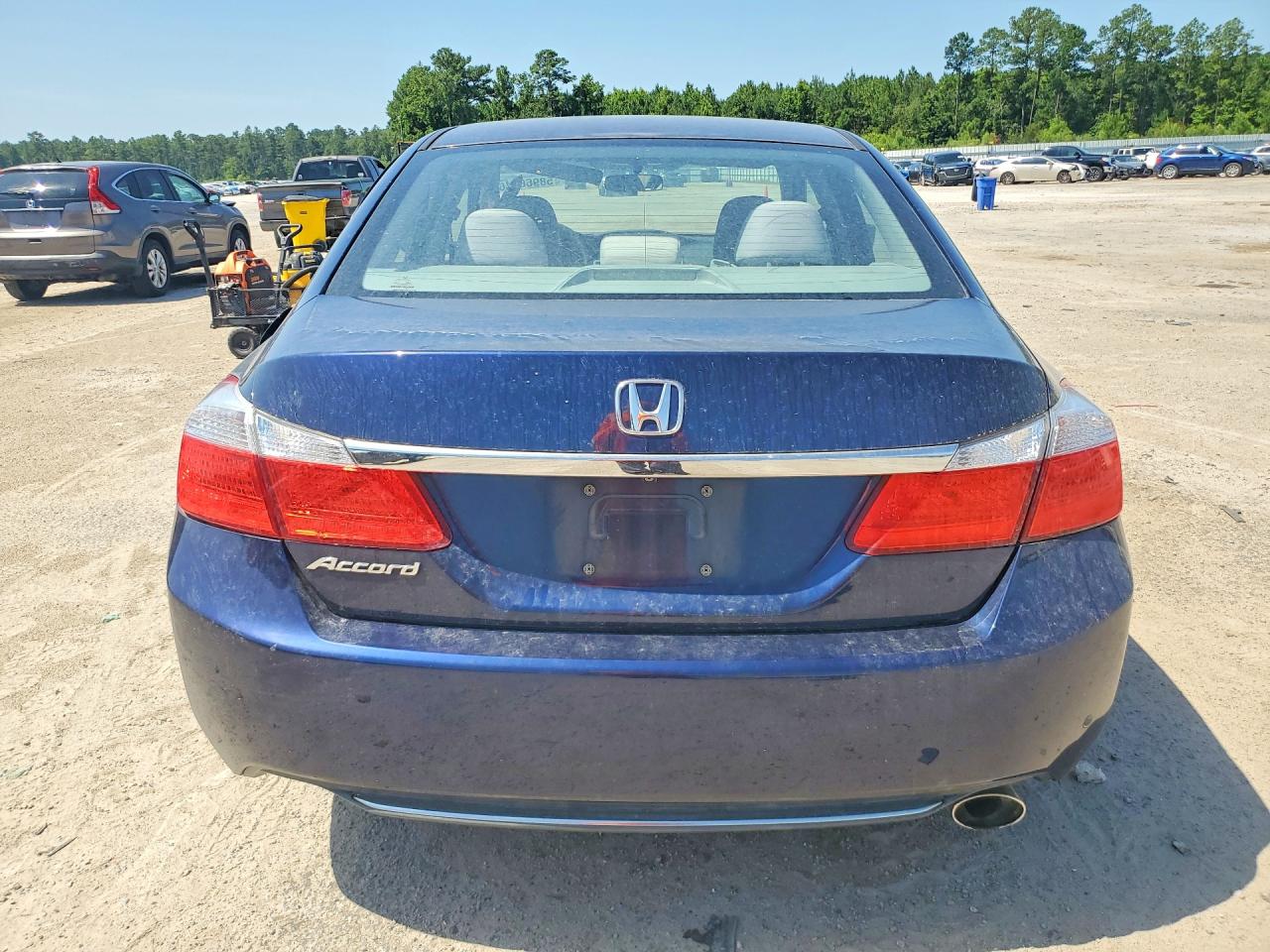 2015 Honda Accord Lx Синий vin: 1HGCR2F32FA090921