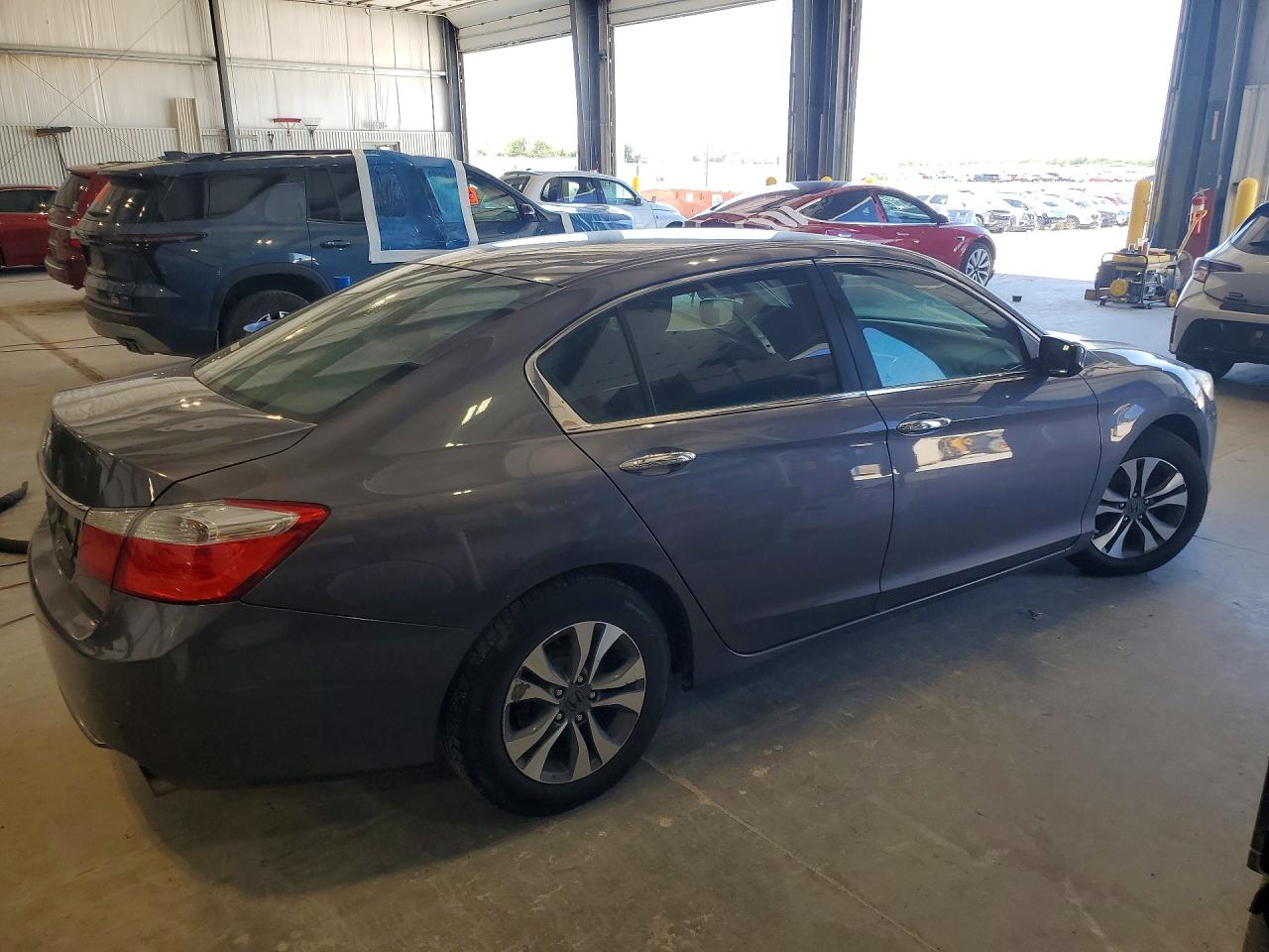 2015 Honda Accord Lx Gray vin: 1HGCR2F32FA106583