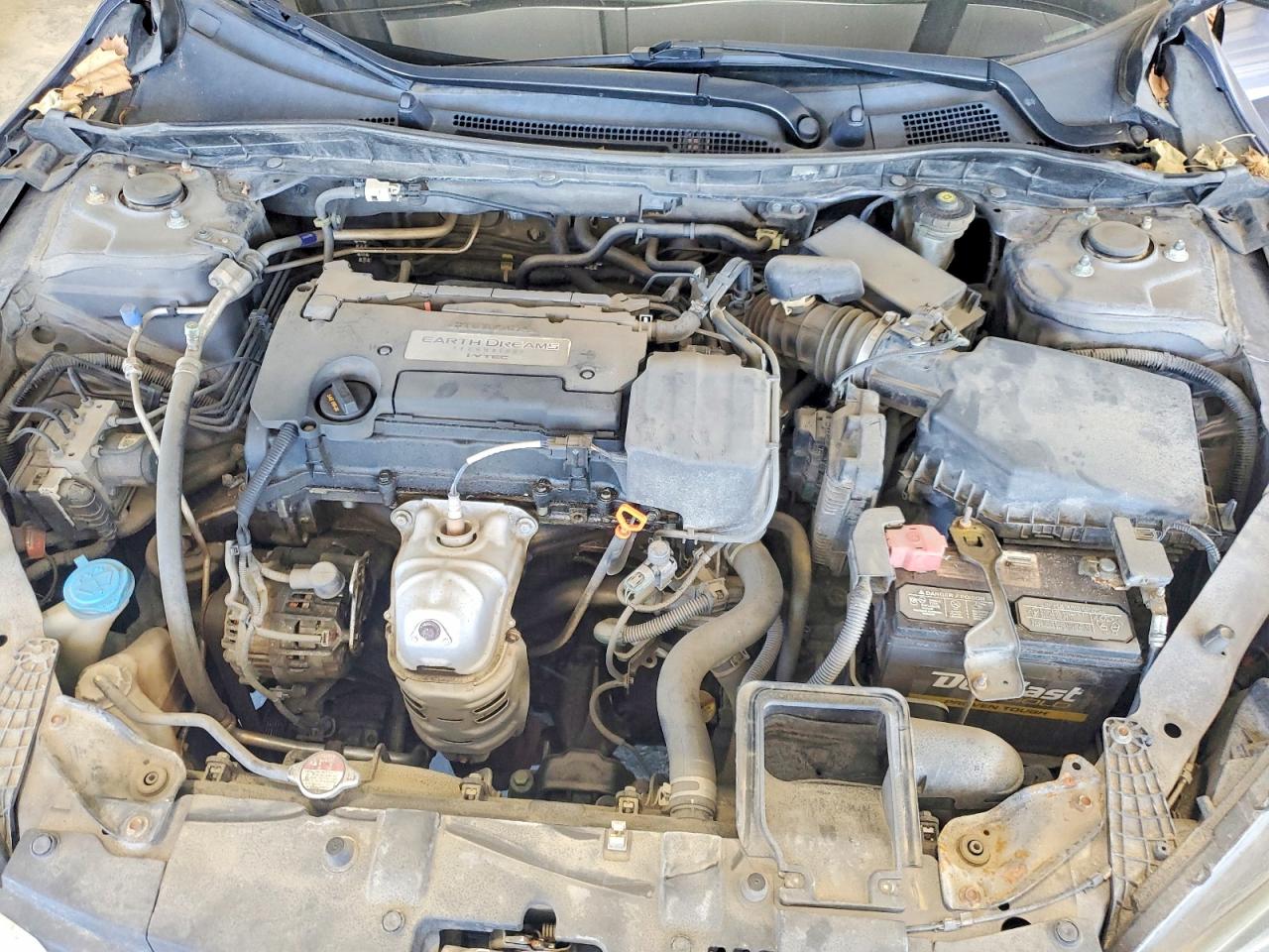 2015 Honda Accord Lx Gray vin: 1HGCR2F32FA106583