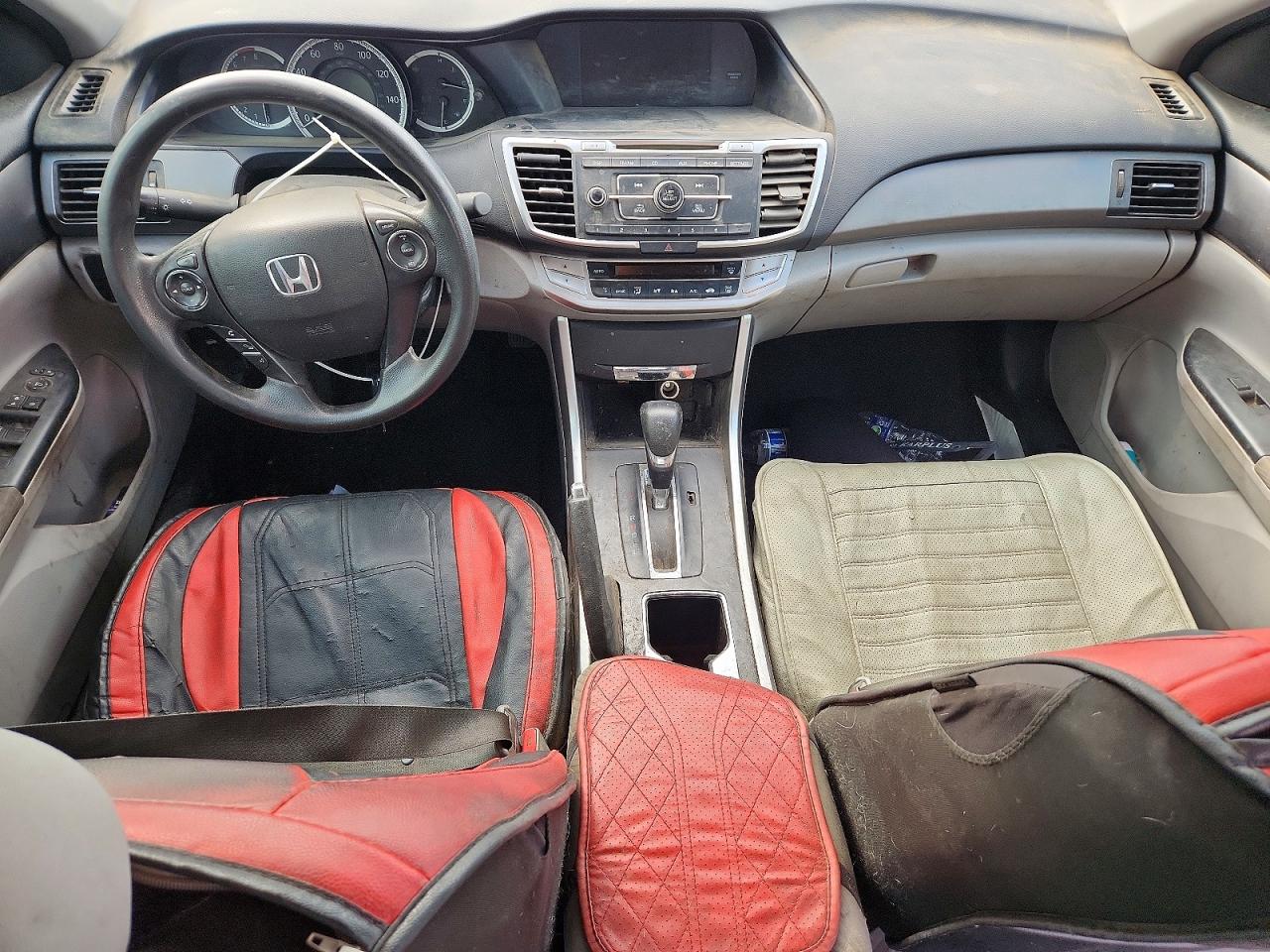 2015 Honda Accord Lx Gray vin: 1HGCR2F32FA107958