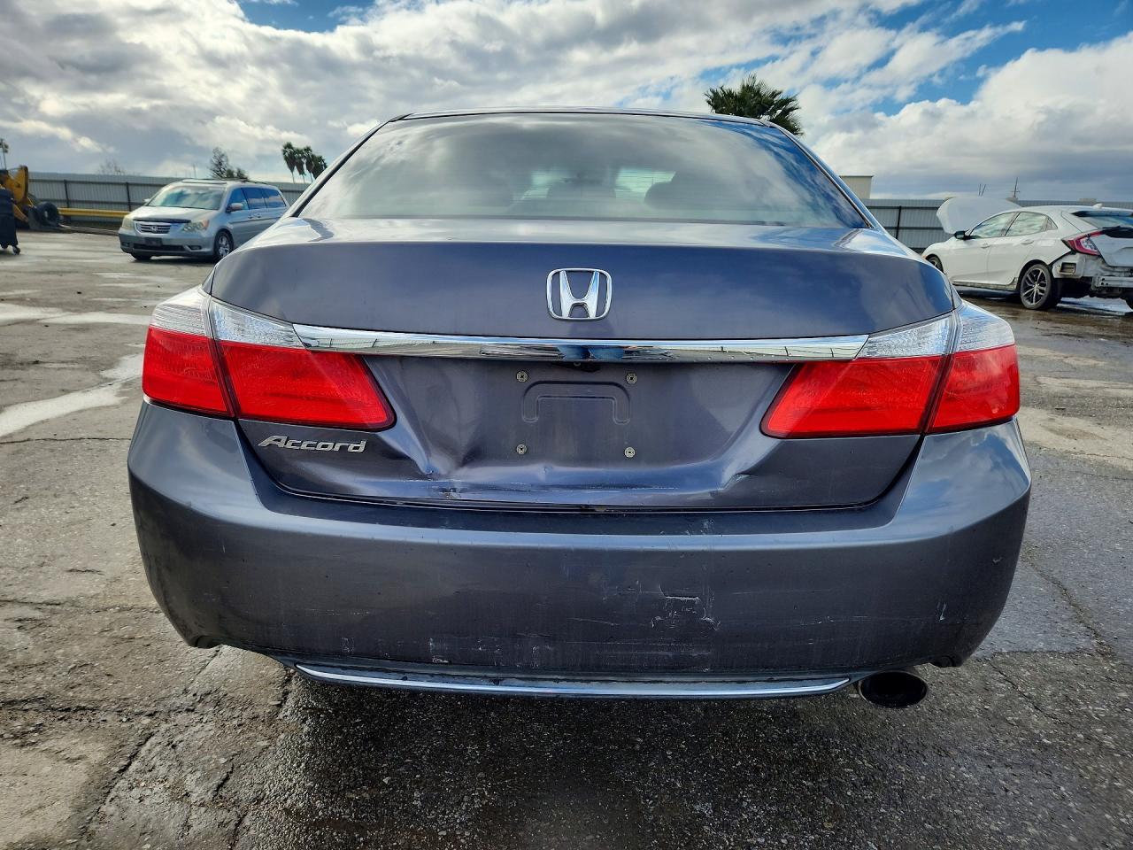 2015 Honda Accord Lx Gray vin: 1HGCR2F32FA107958