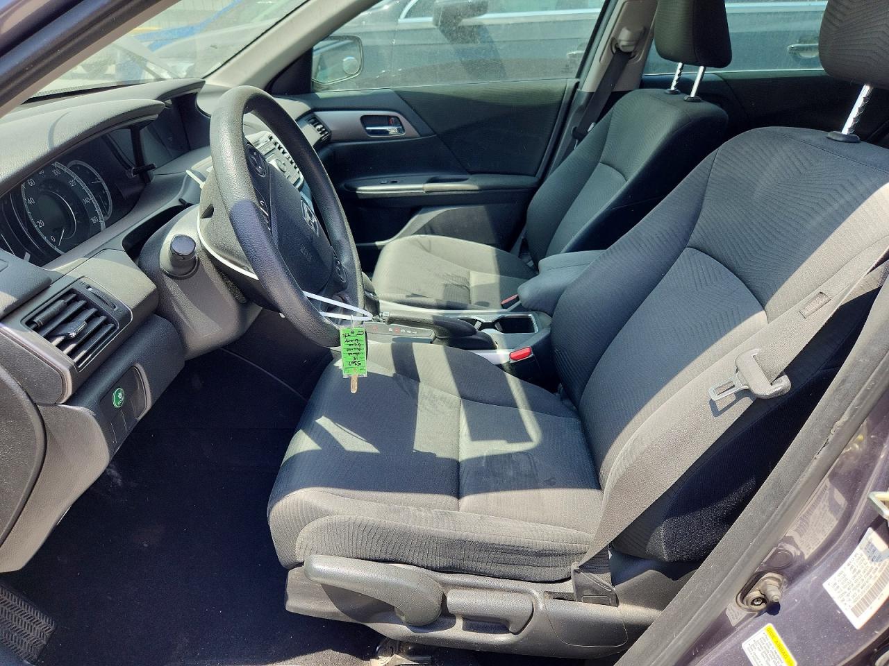 2015 Honda Accord Lx Gray vin: 1HGCR2F32FA153810