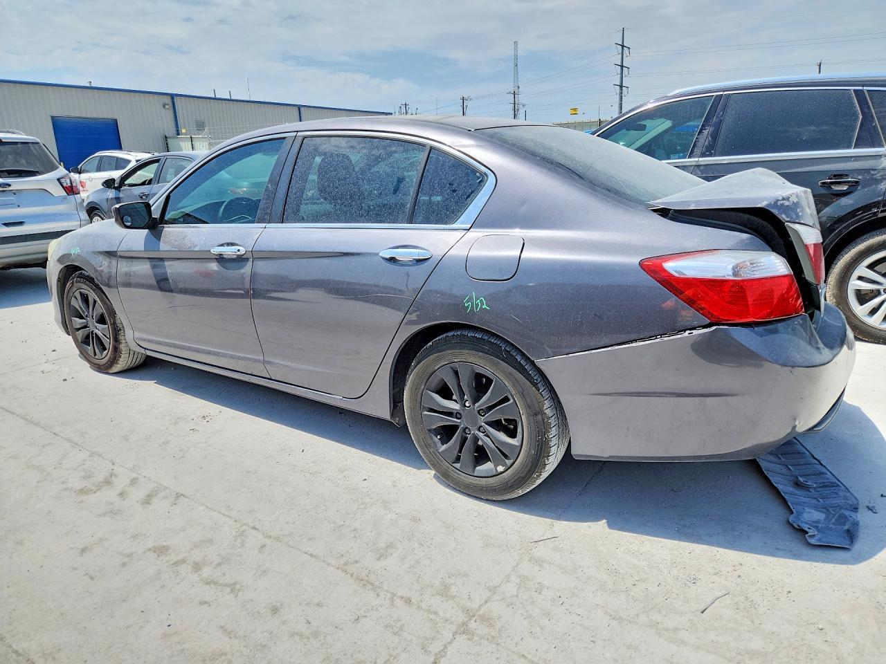 2015 Honda Accord Lx Gray vin: 1HGCR2F32FA153810