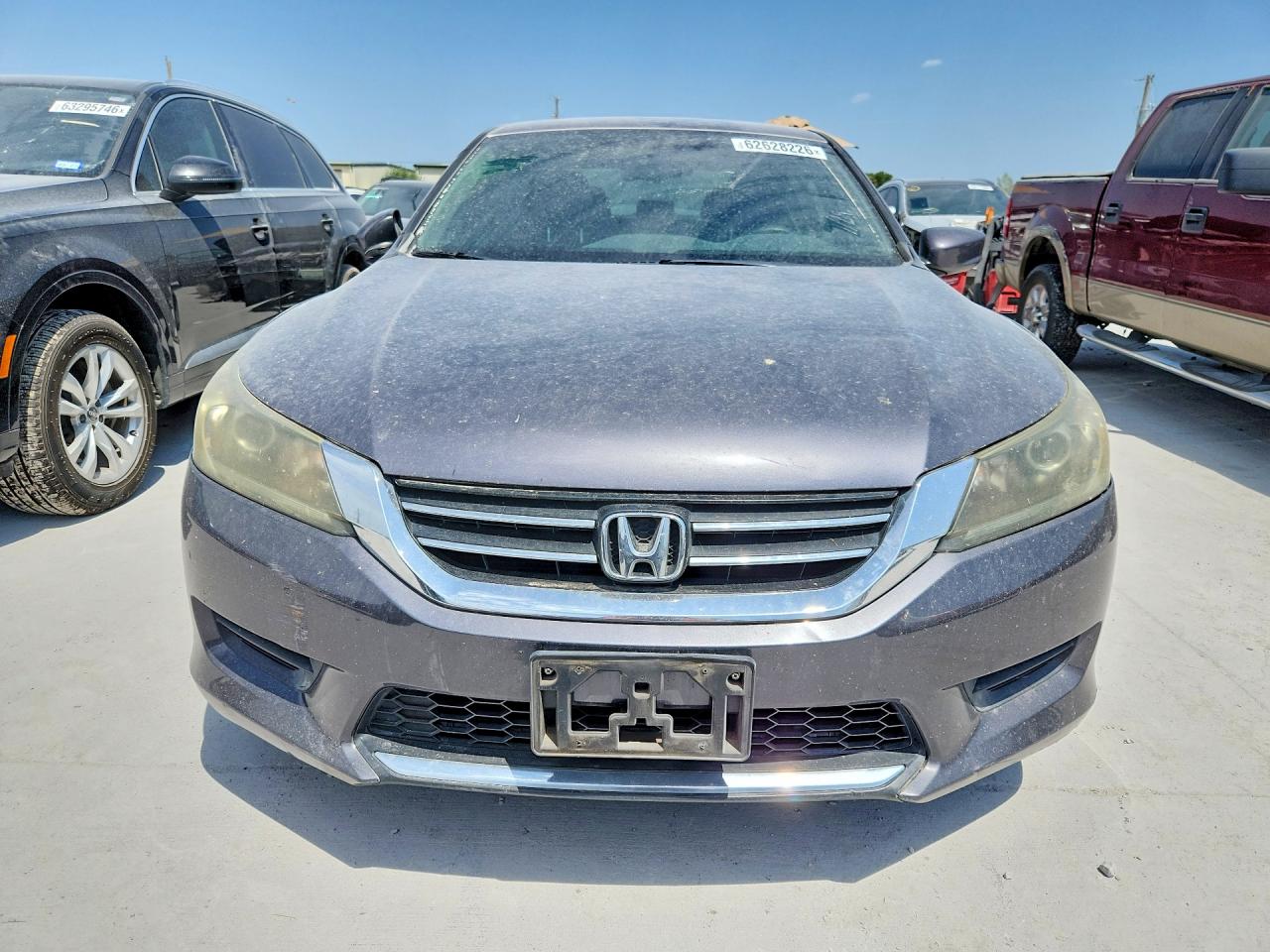 2015 Honda Accord Lx Gray vin: 1HGCR2F32FA153810
