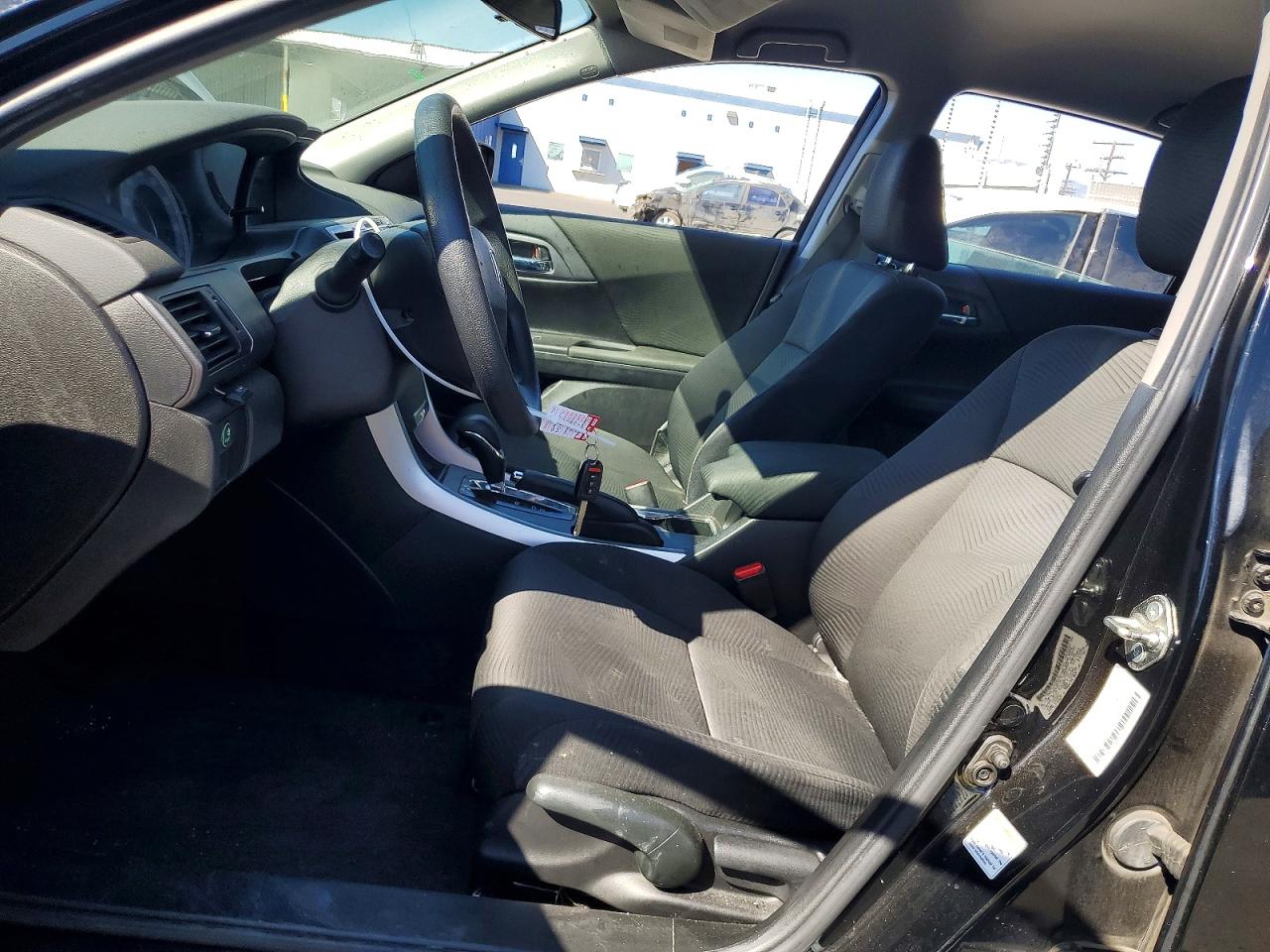 2015 Honda Accord Lx Black vin: 1HGCR2F32FA158263