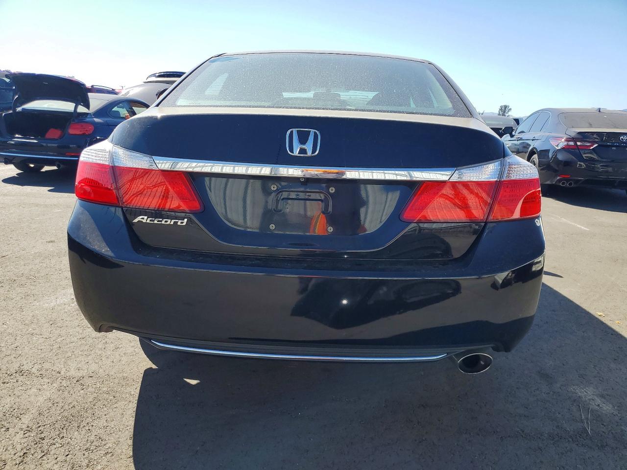 2015 Honda Accord Lx Black vin: 1HGCR2F32FA158263
