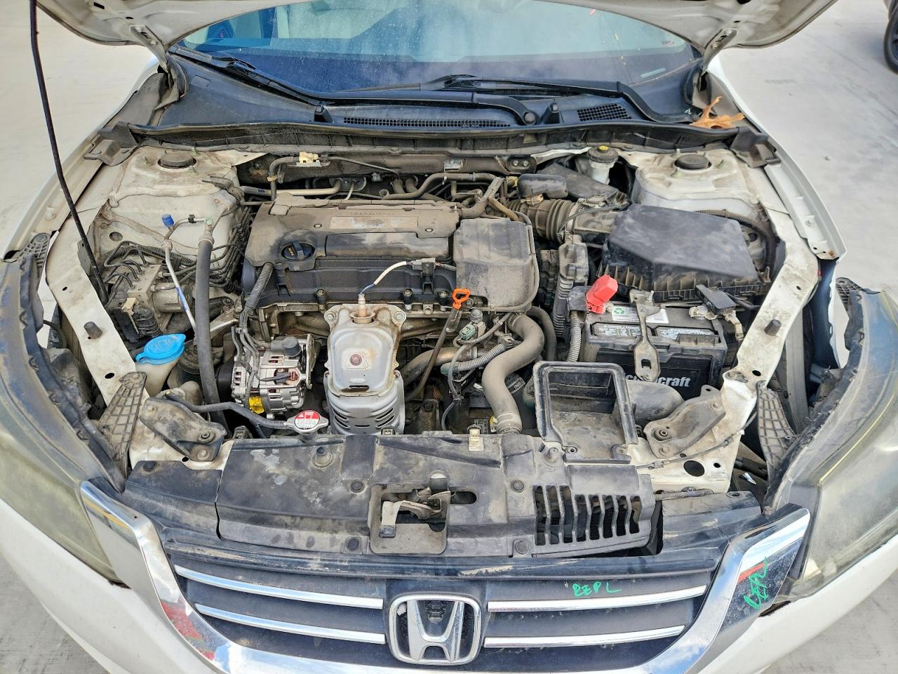 2015 Honda Accord Lx Белый vin: 1HGCR2F32FA172728