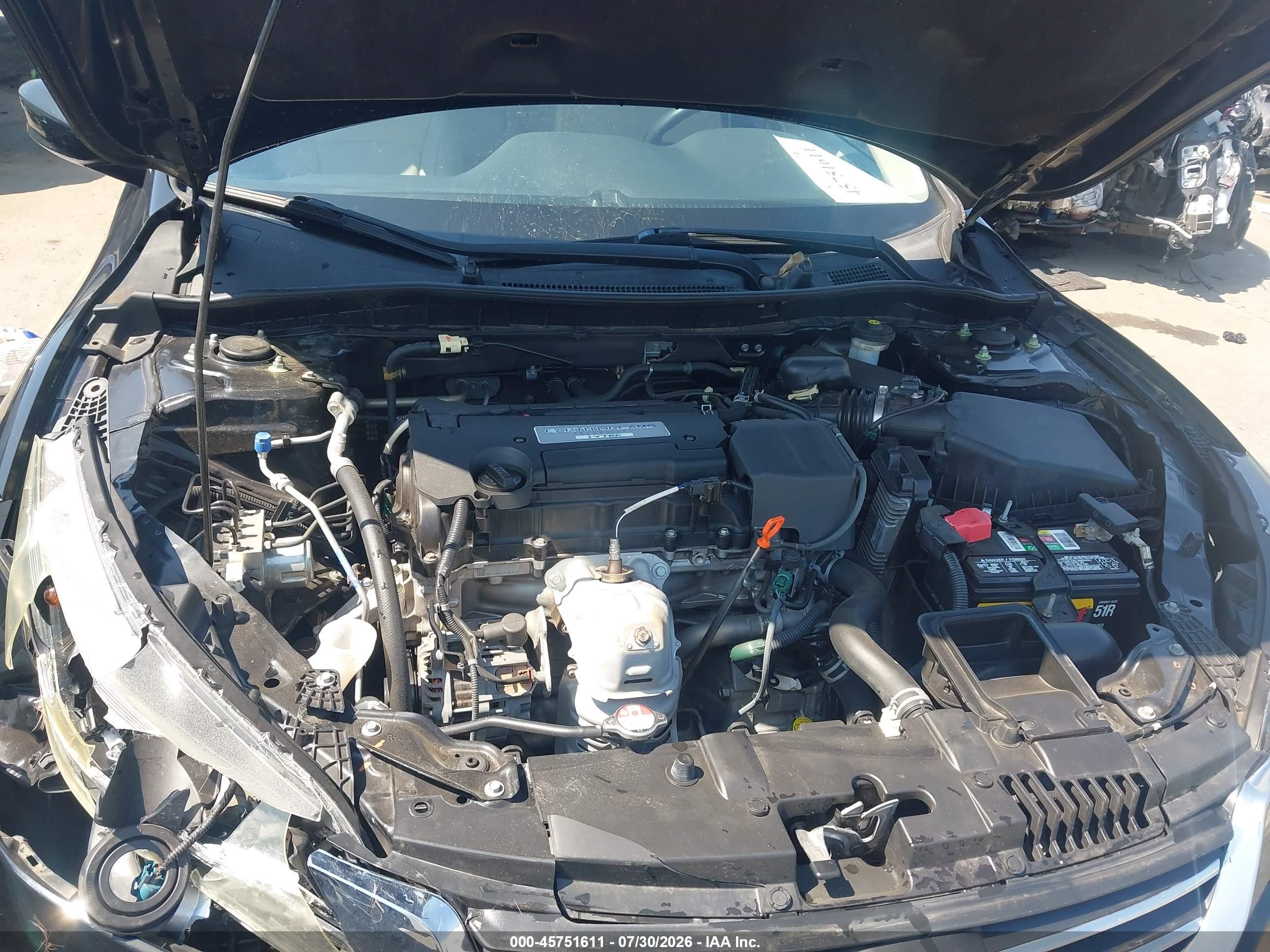 2015 Honda Accord Lx Black vin: 1HGCR2F32FA176195