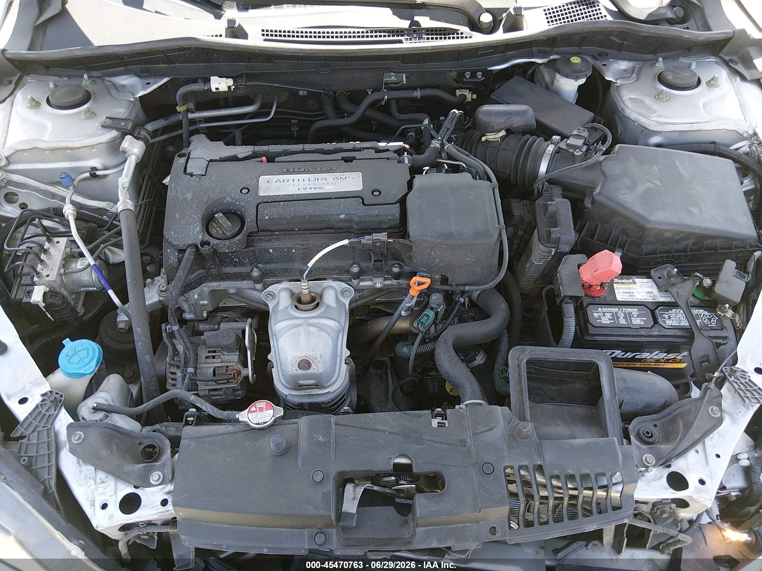 2015 Honda Accord Lx Silver vin: 1HGCR2F32FA187908
