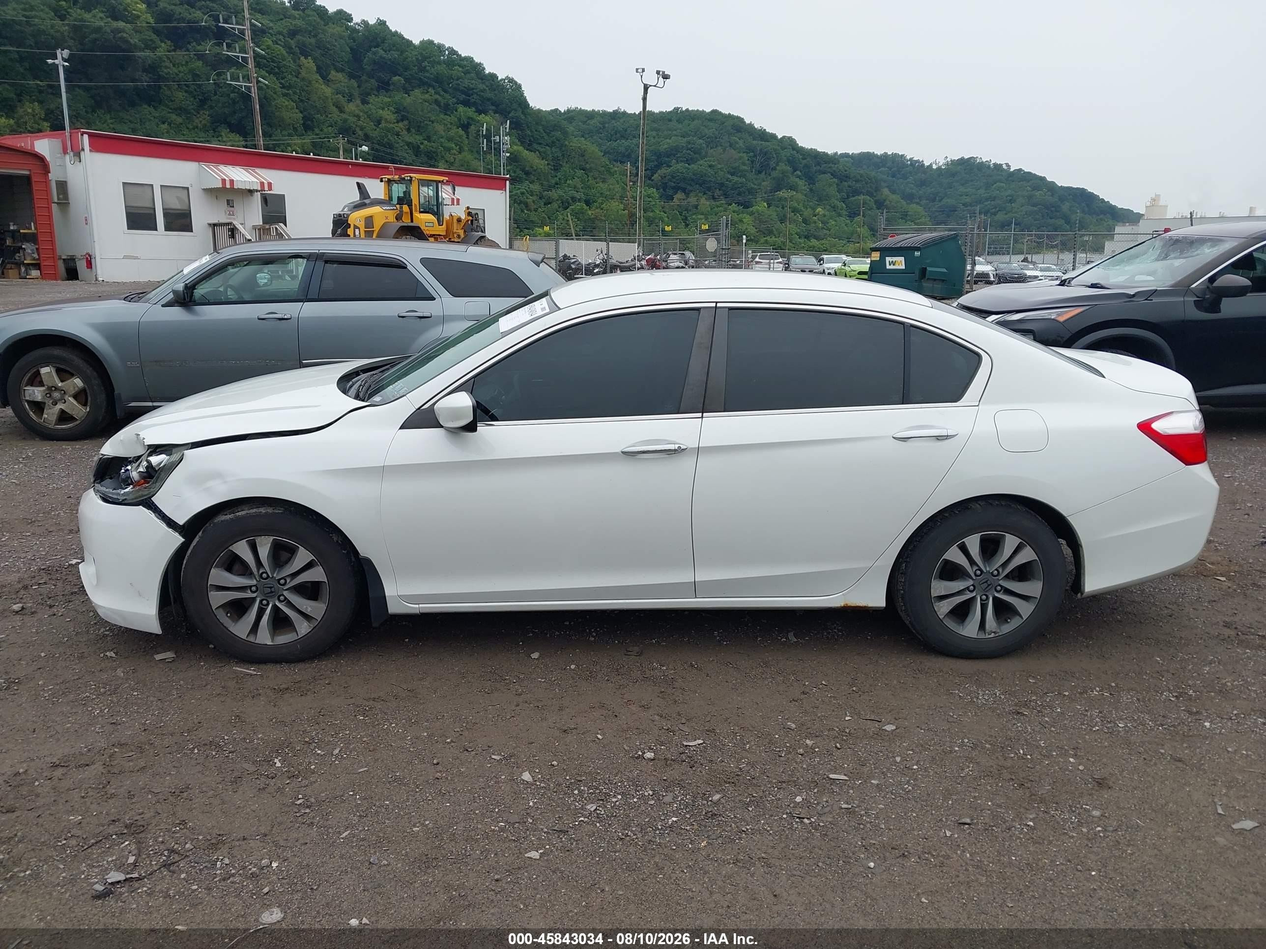 2015 Honda Accord Lx Белый vin: 1HGCR2F32FA190338